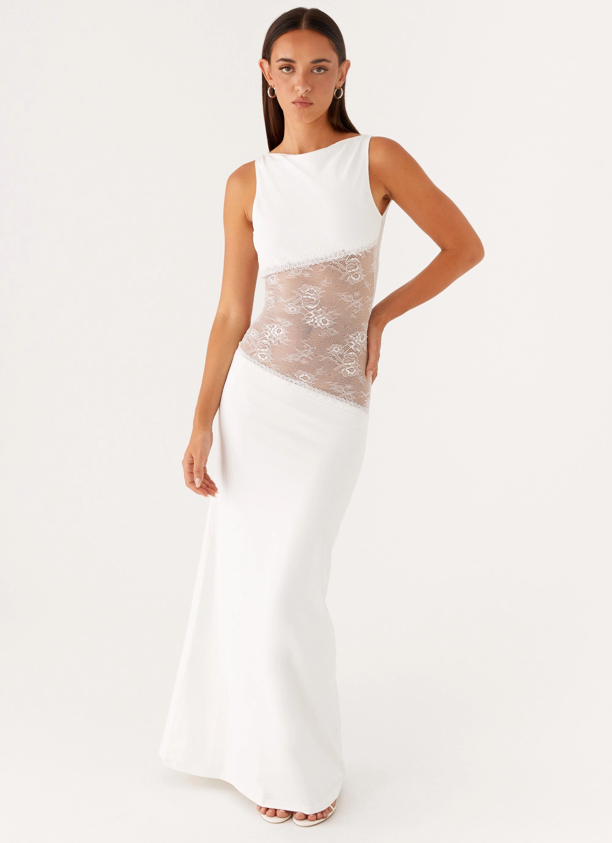 Minimalist Fit Lucinda Maxi Dress - White