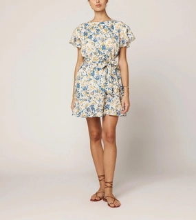 Lynn Mini Dress | Carina Print Stylish Line Easy to Wear