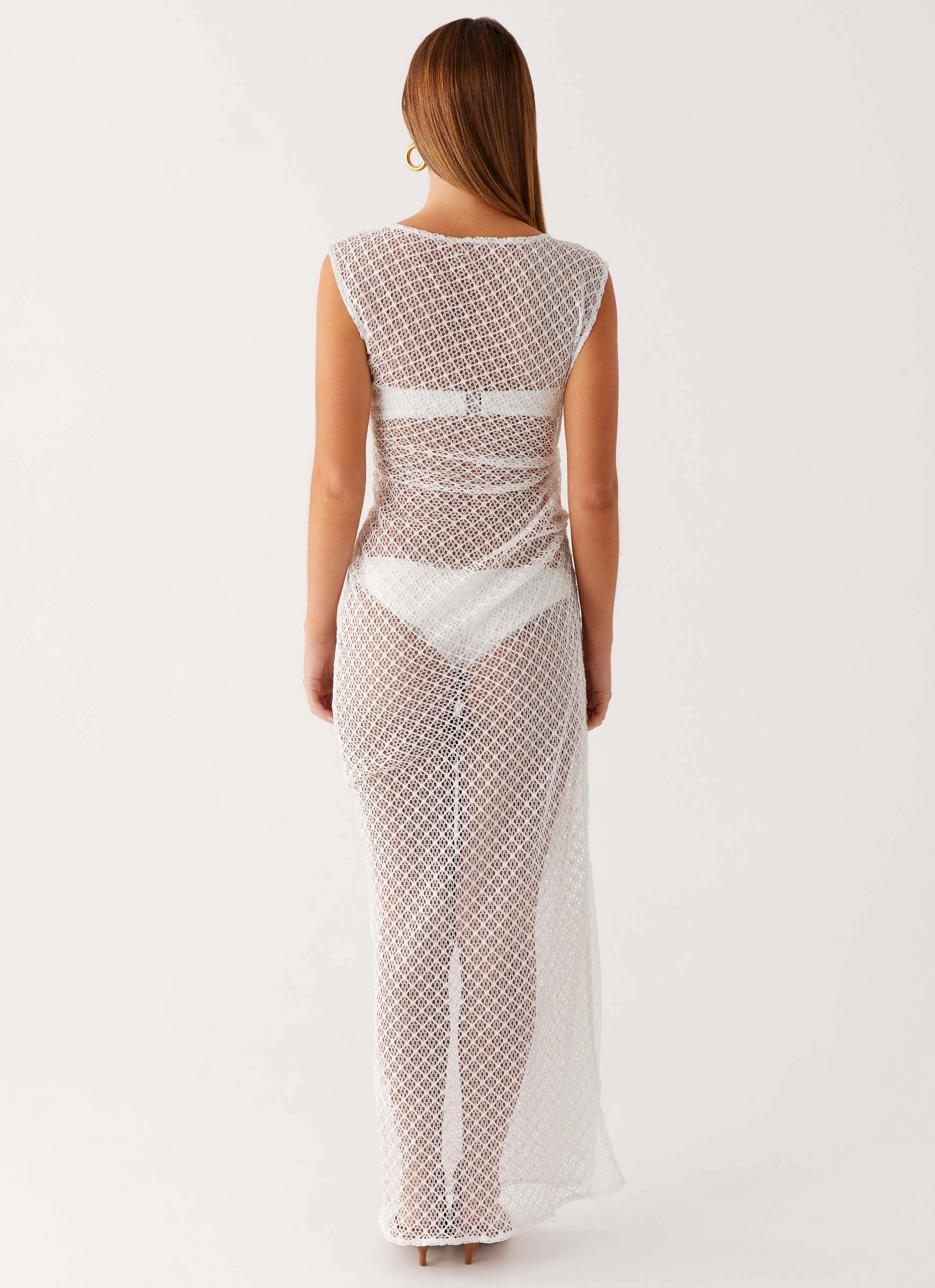 Autumn Wear Maeva Maxi Dress - White