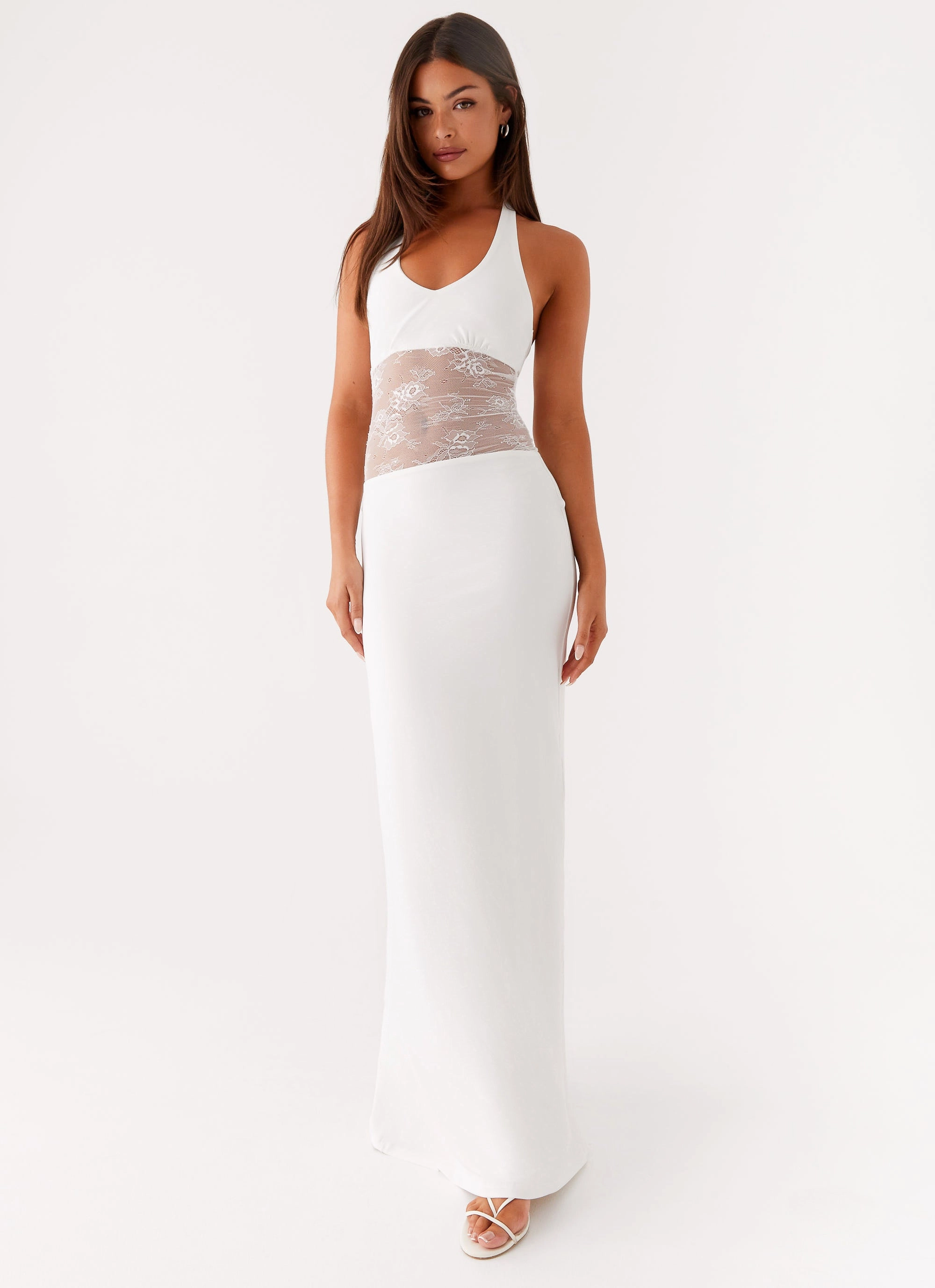 Polished Style Main Focus Maxi Dress - White