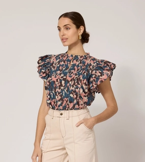 SustainableBlend ReinforcedArmholes Maritza Blouse | Le Jules