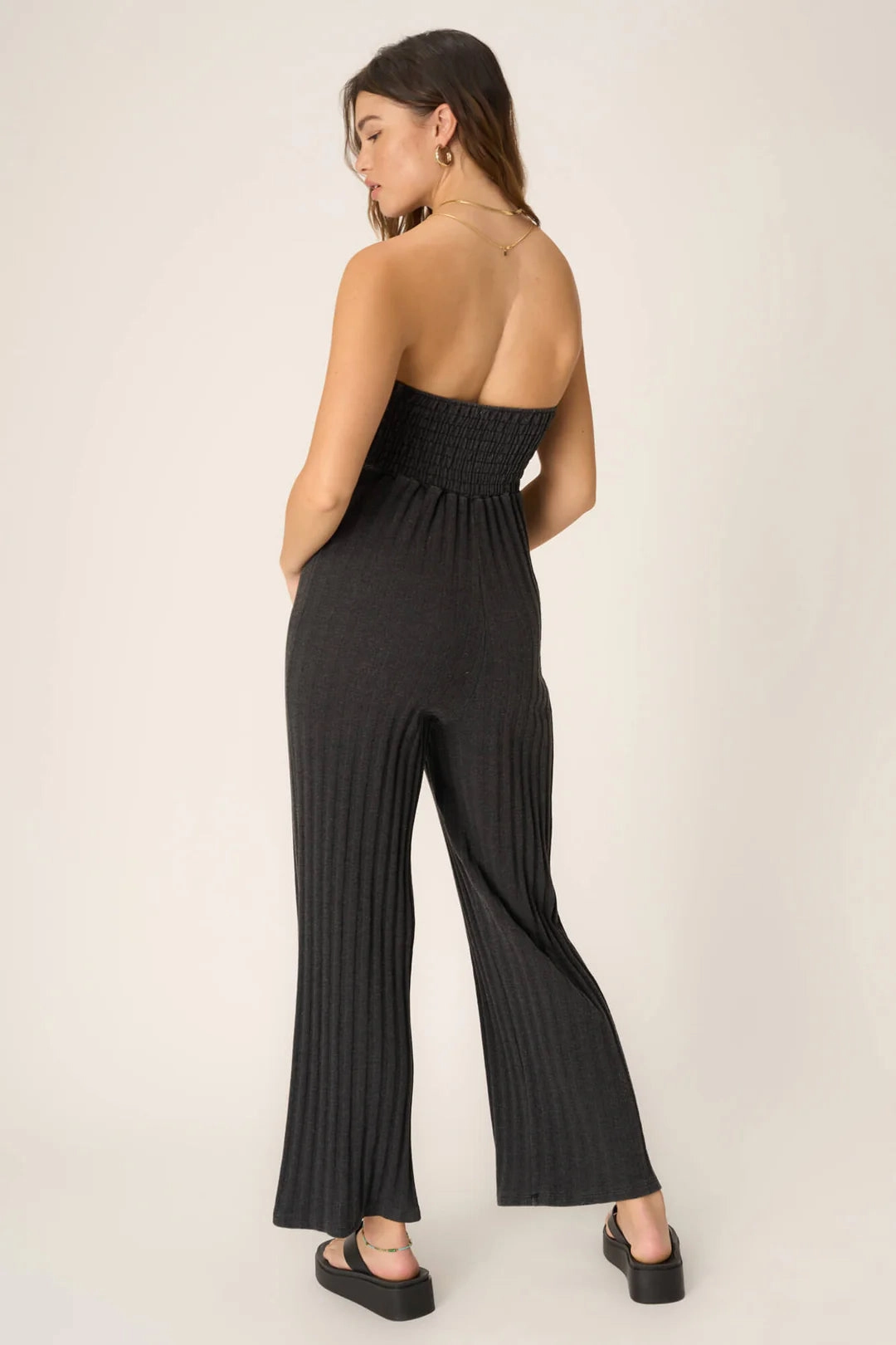 Marseille Strapless Jumpsuit Lightweight Construction