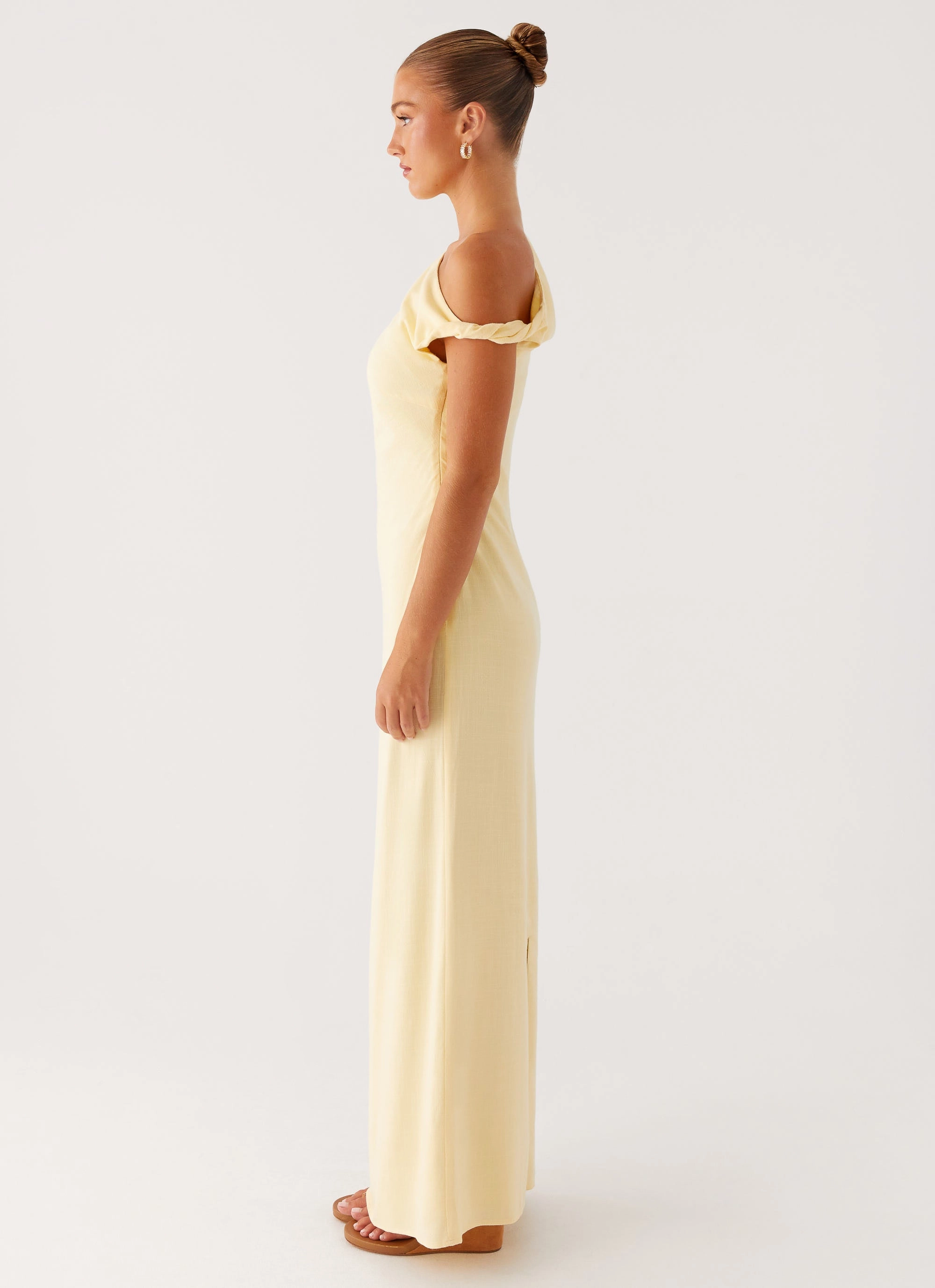 Utility Coat Mckenna Maxi Dress - Yellow