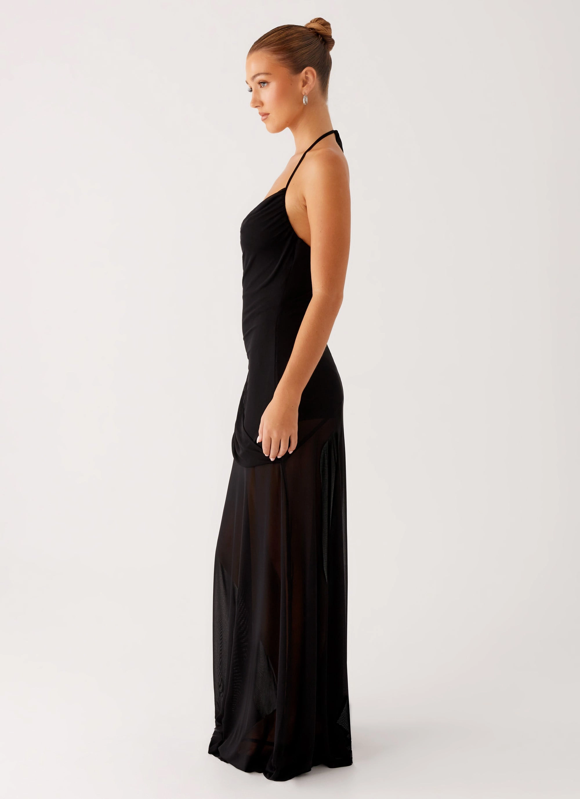 Mckinley Maxi Dress - Black Spring Ready Relaxed Design