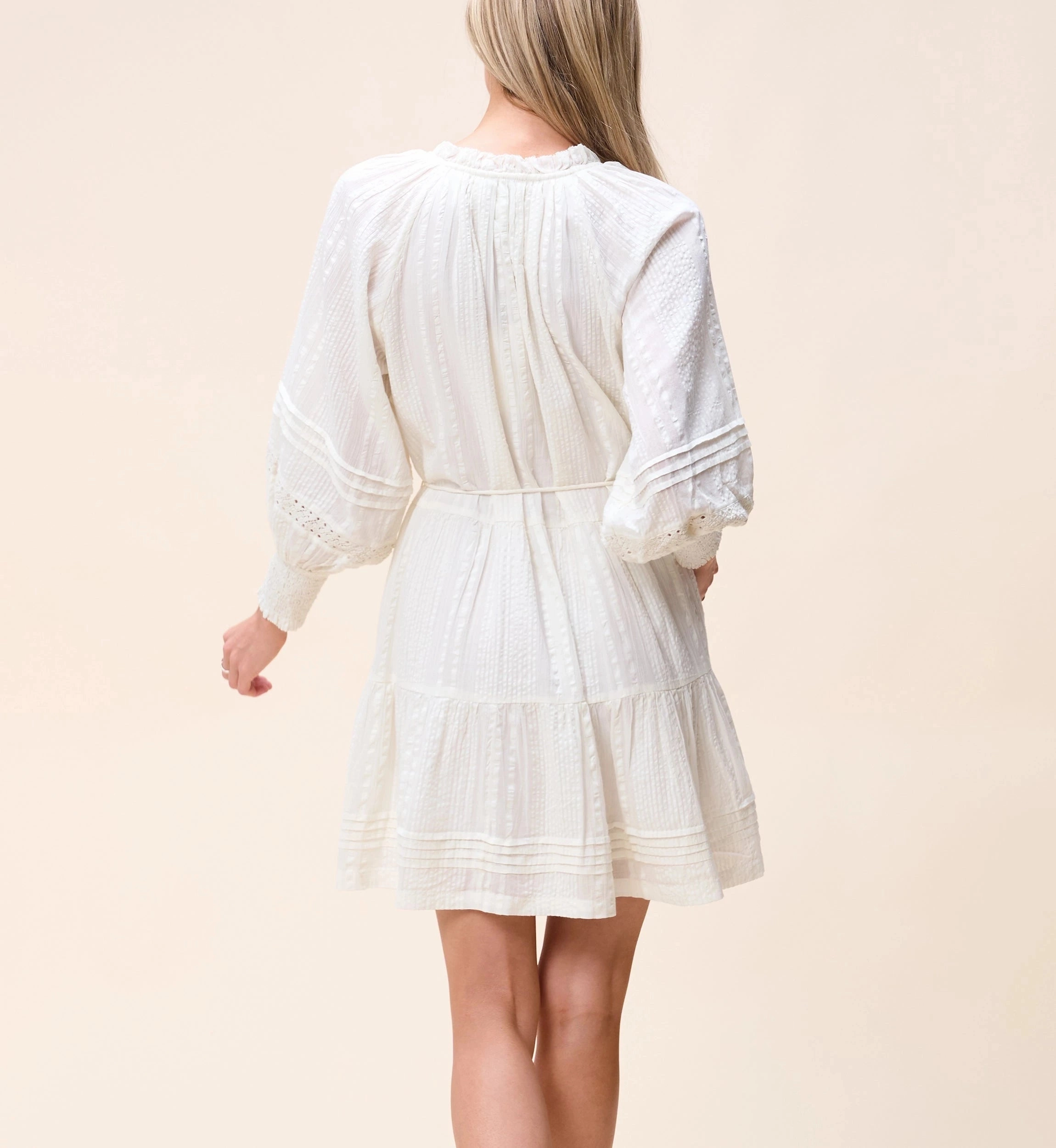 Effortless Piece Shared Moment Meadow Mini Dress | Ivory