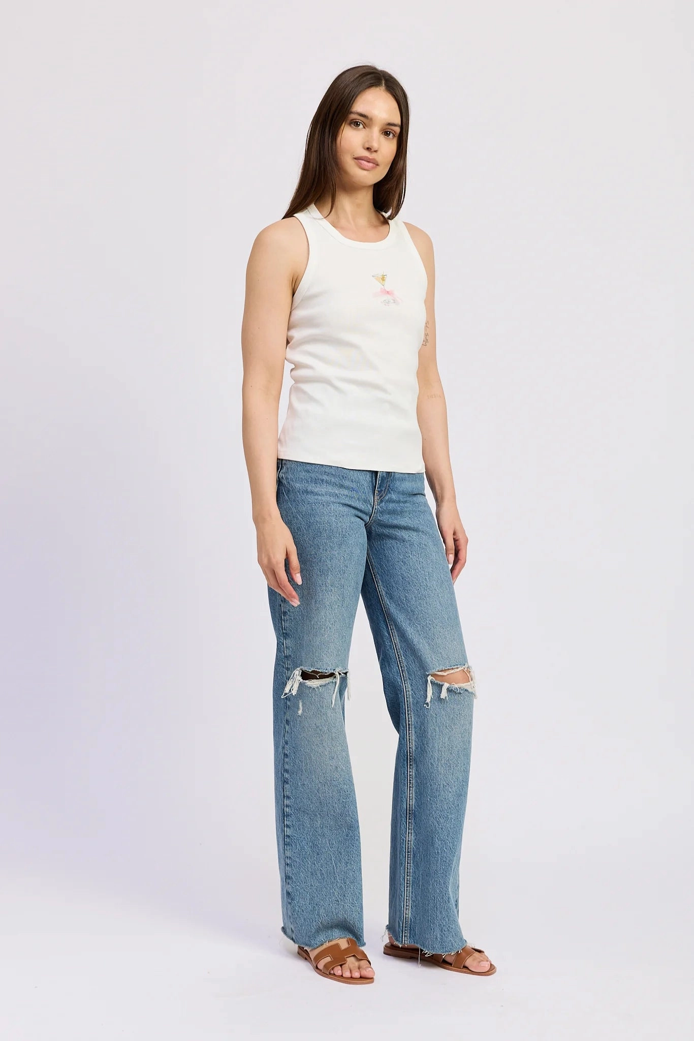 preshrunk Mia Graphic Tank Top