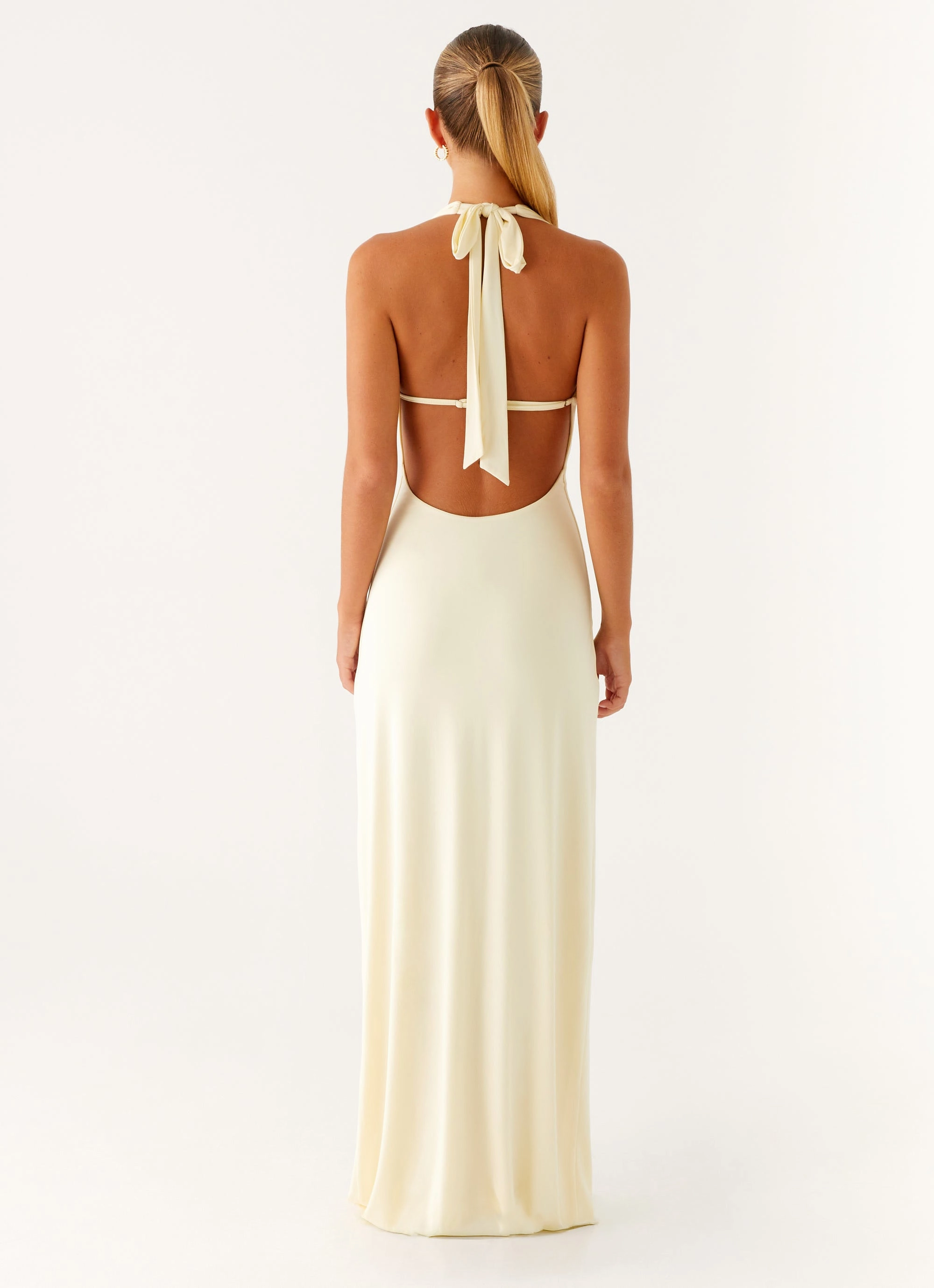 Classic Cut Spirit Maxi Dress - Yellow