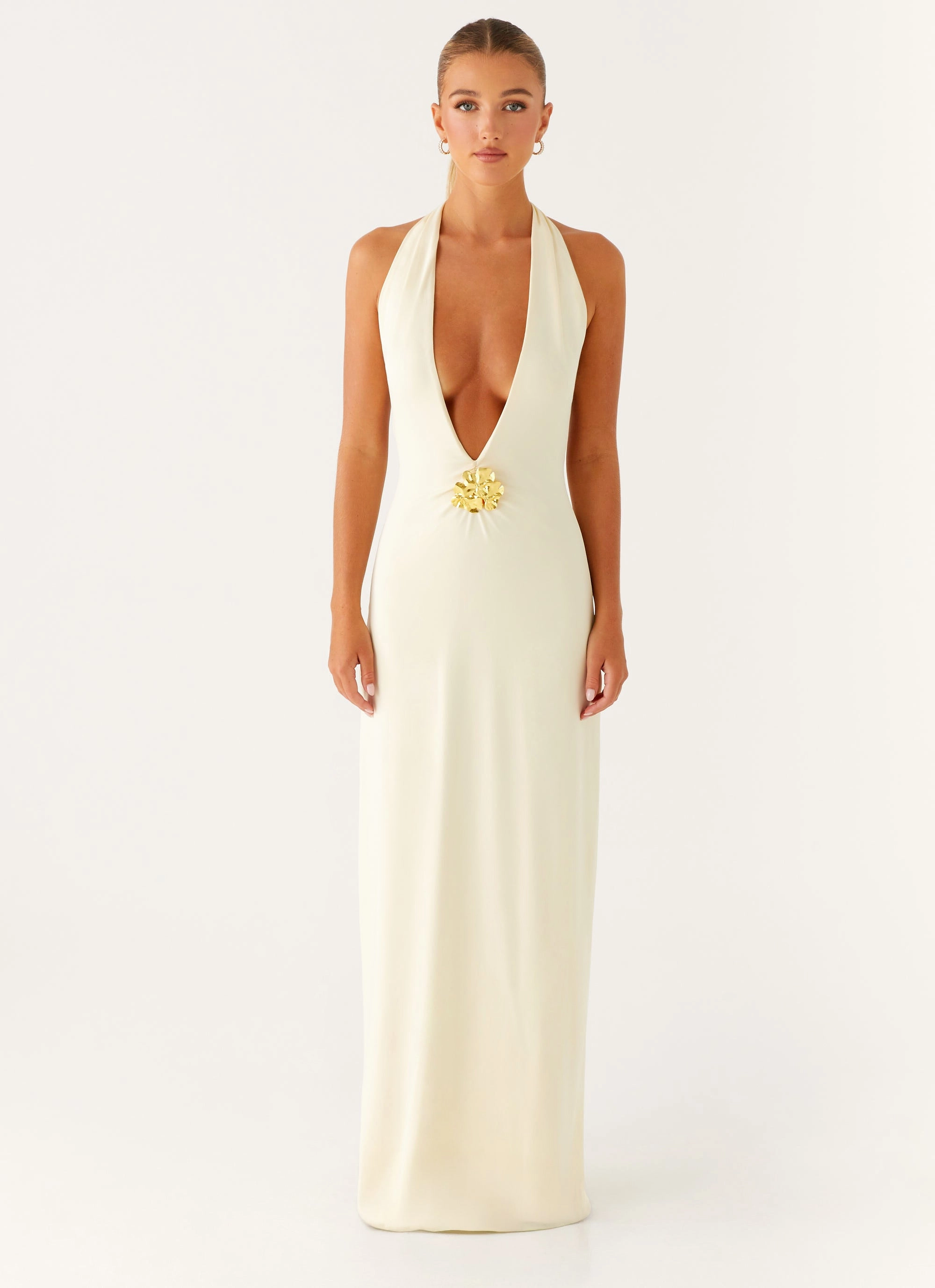 Essential Coat Spirit Maxi Dress - Yellow