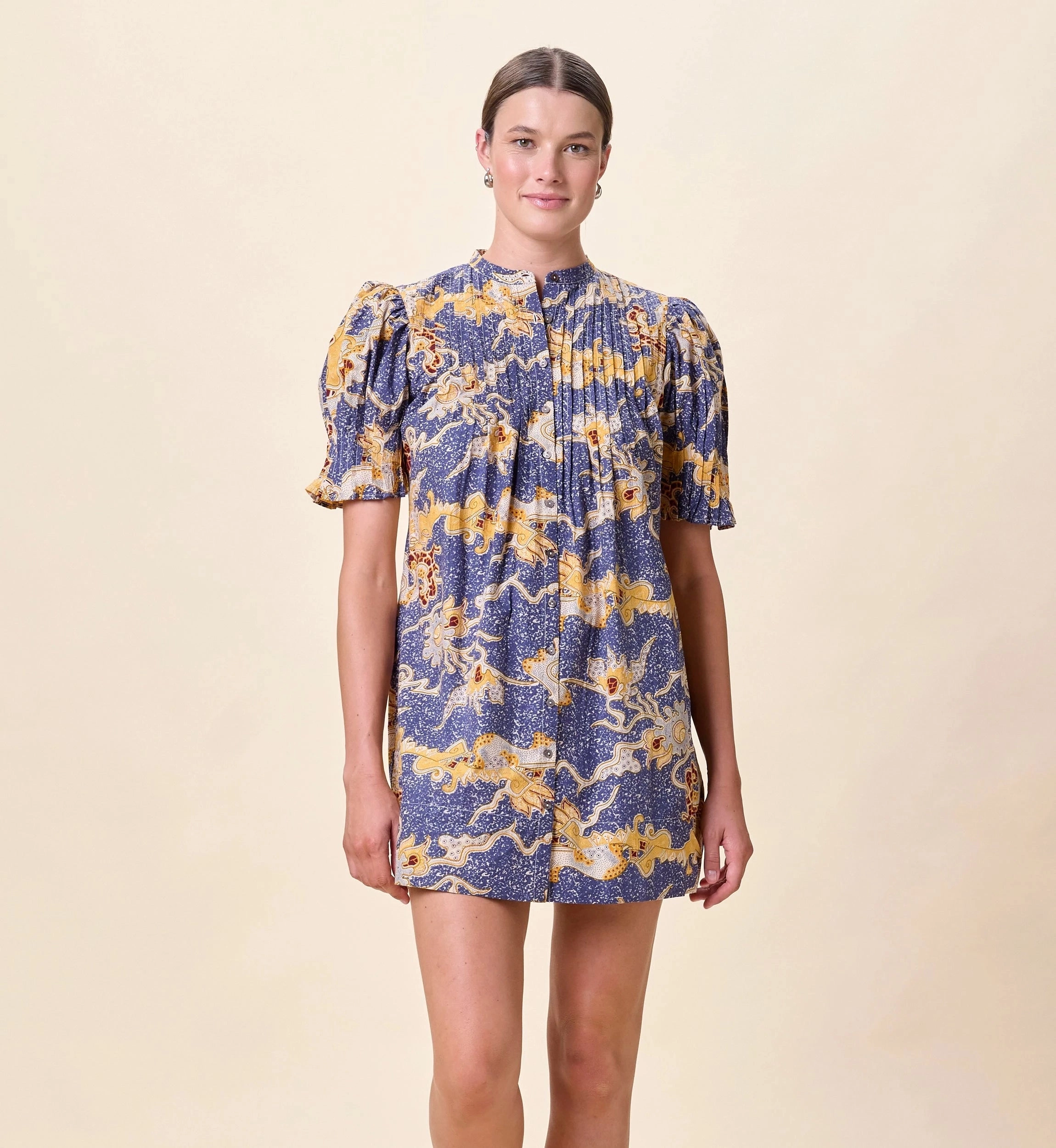 Nadia Mini Dress | Blue Castello Special-Edition