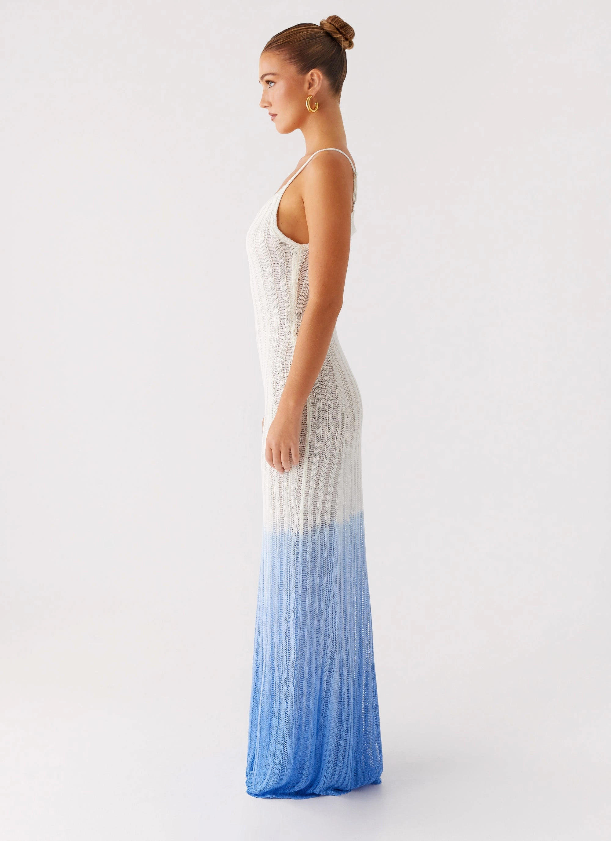 Smooth Layering Mood Glow Kiki Maxi Dress - Ombre Blue