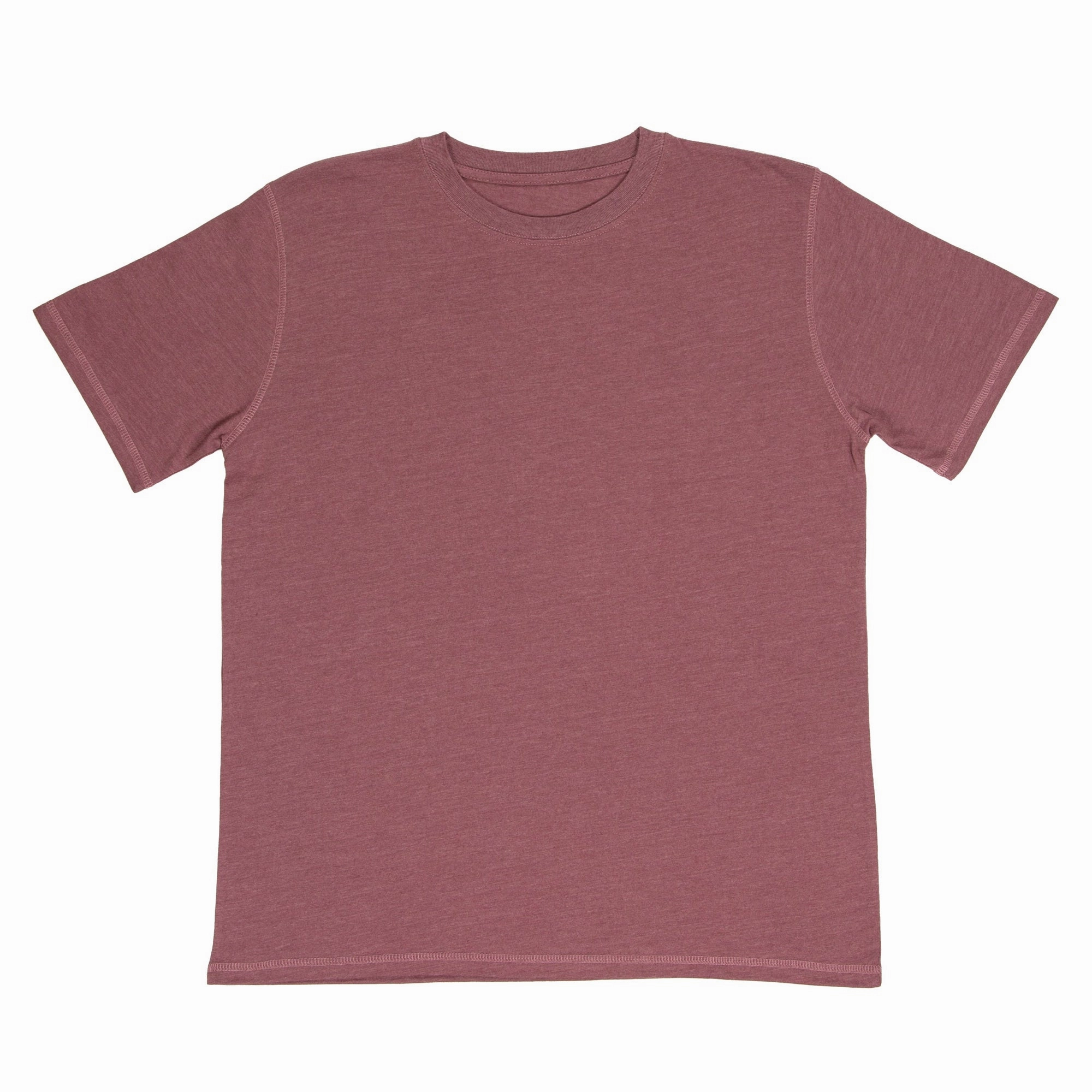 Berne Mauve Cotton Blend Ladies Lightweight Performance Tee S/S Zip Front Stretch Fit Technology