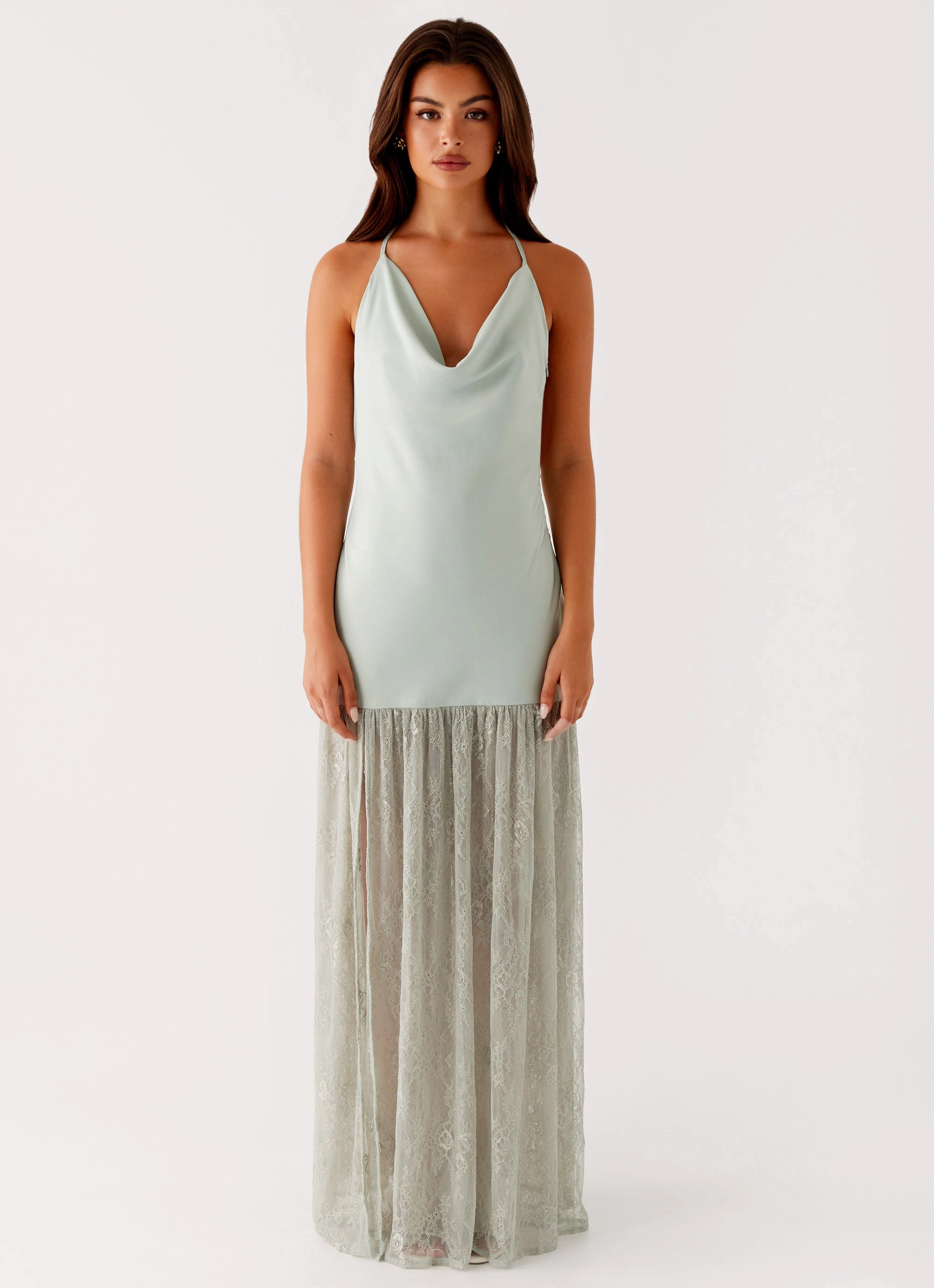 Kylie Maxi Dress - Sage Dreamy Look Flattering Fit for All