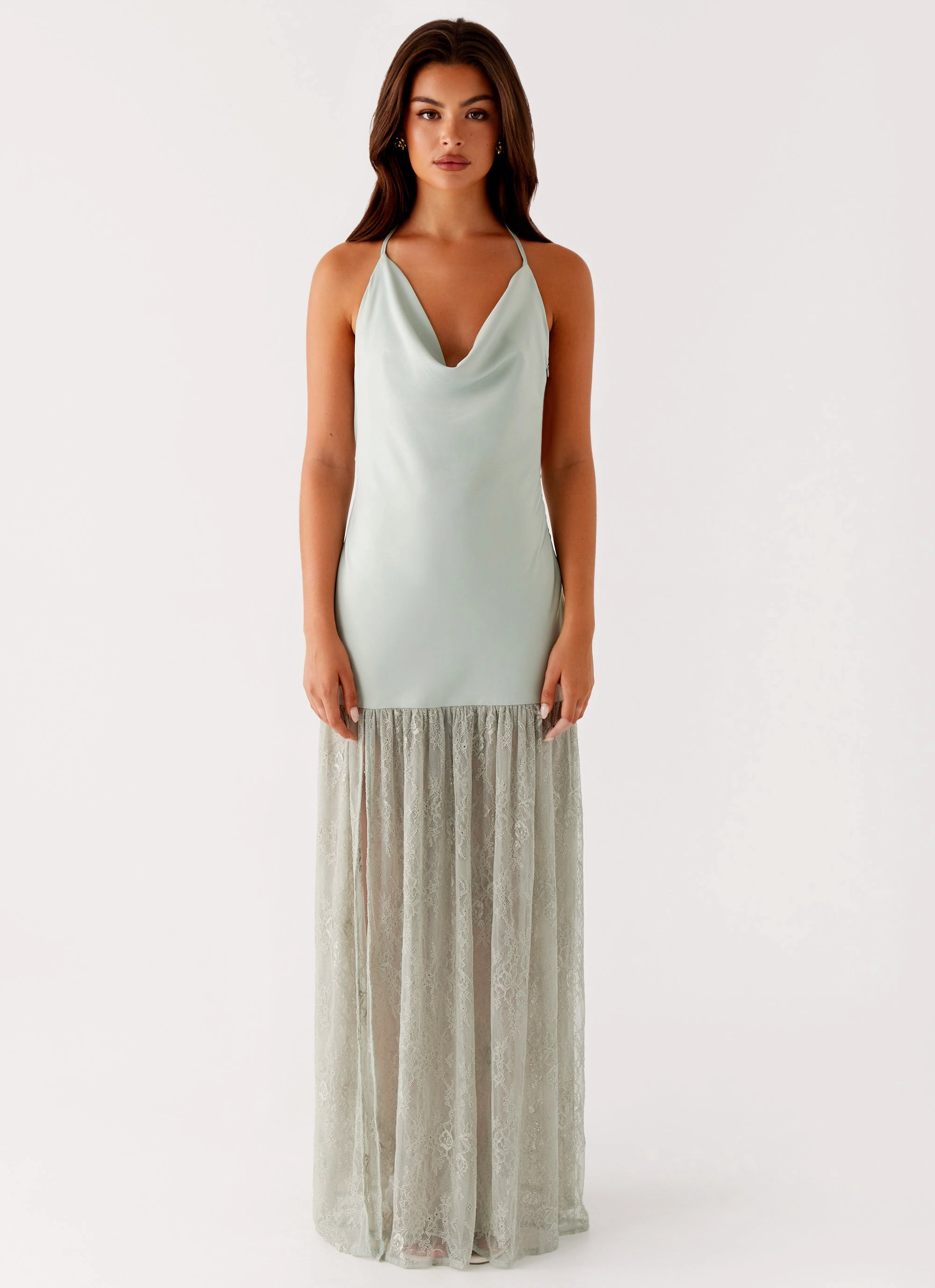 Light Insulation Kylie Maxi Dress - Sage
