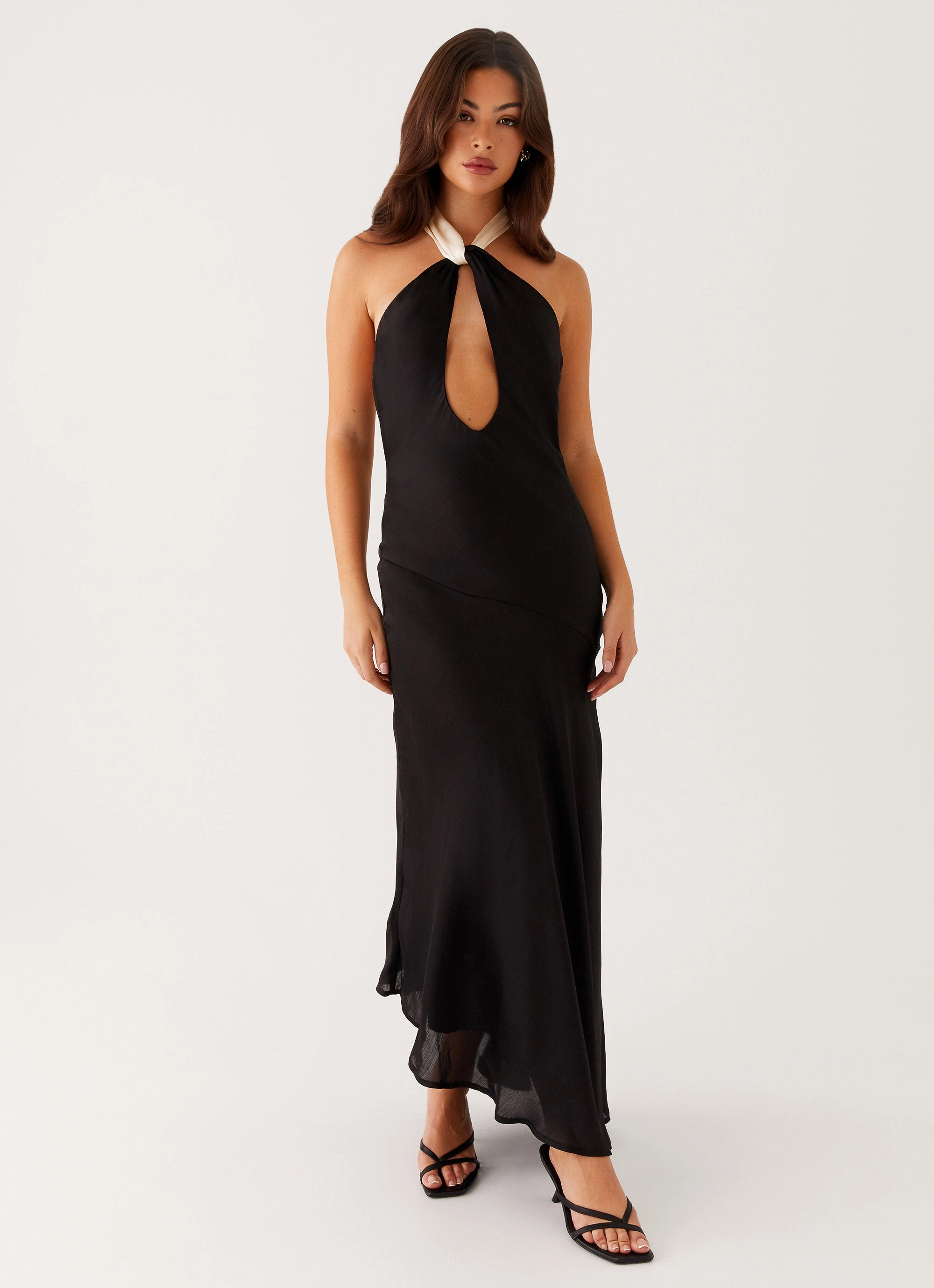Travel Ready Night Owl Maxi Dress - Black