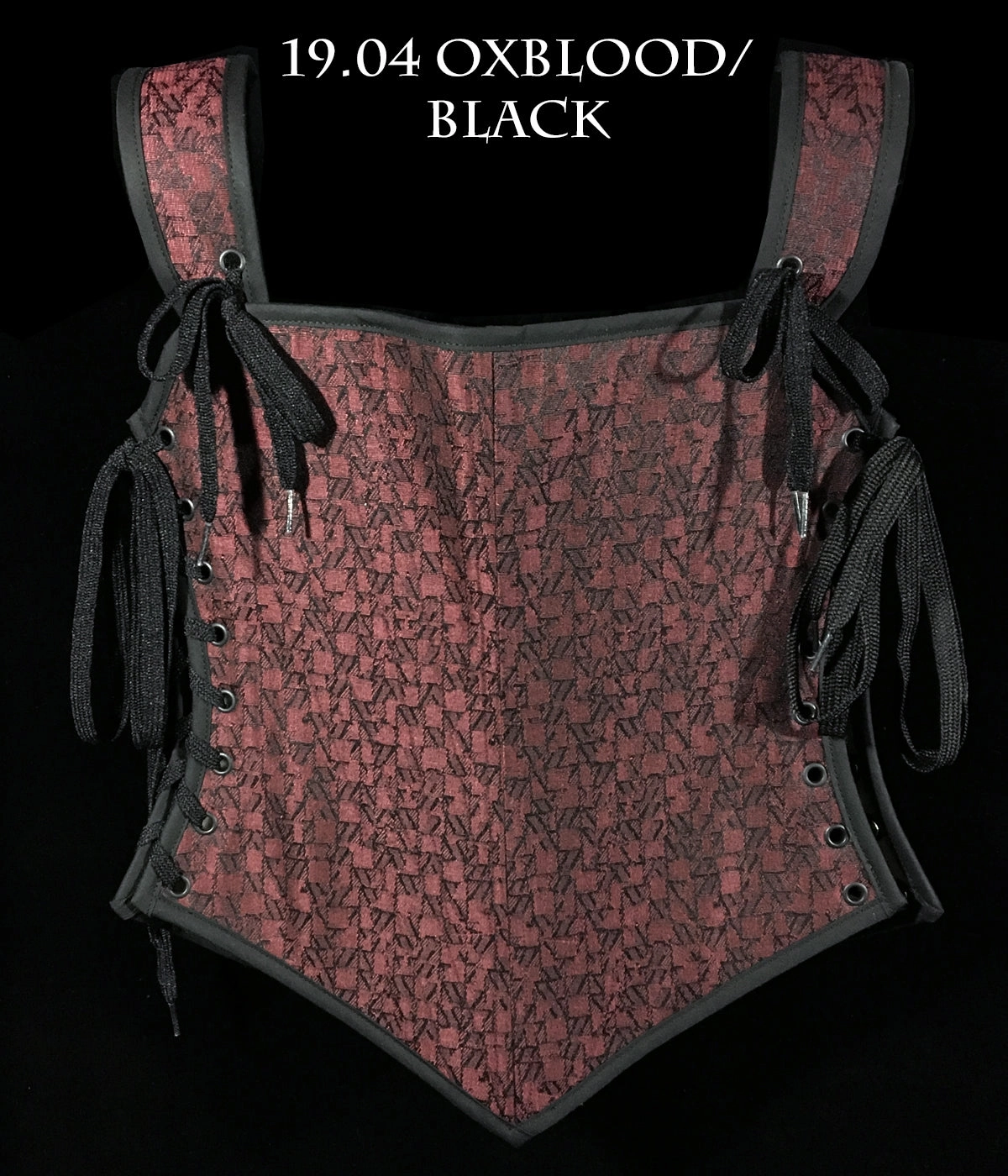 Max 1 Bodice- 2019 Vintage XXL WrinkleFree Weaving Grid Back Panel