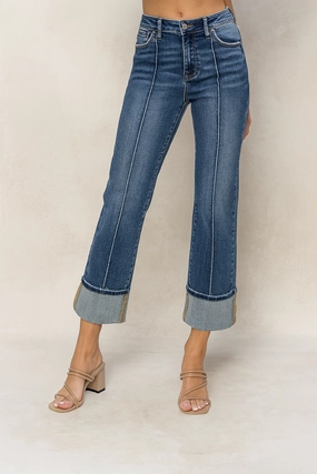 Oliver High Rise Straight Jeans Classic Wear Party Look All Fit Style