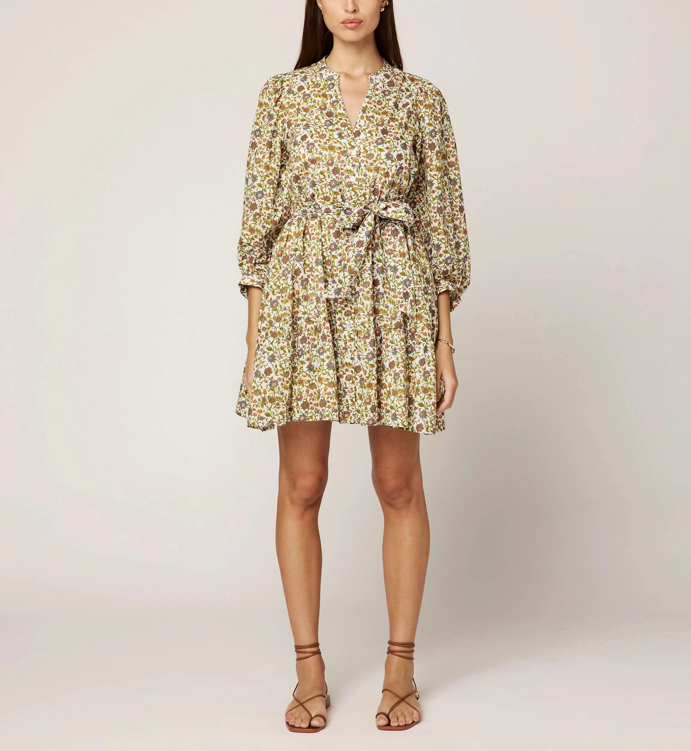 Stain-Resistant Urban Spirit Delilah Mini Dress | Viti Flora