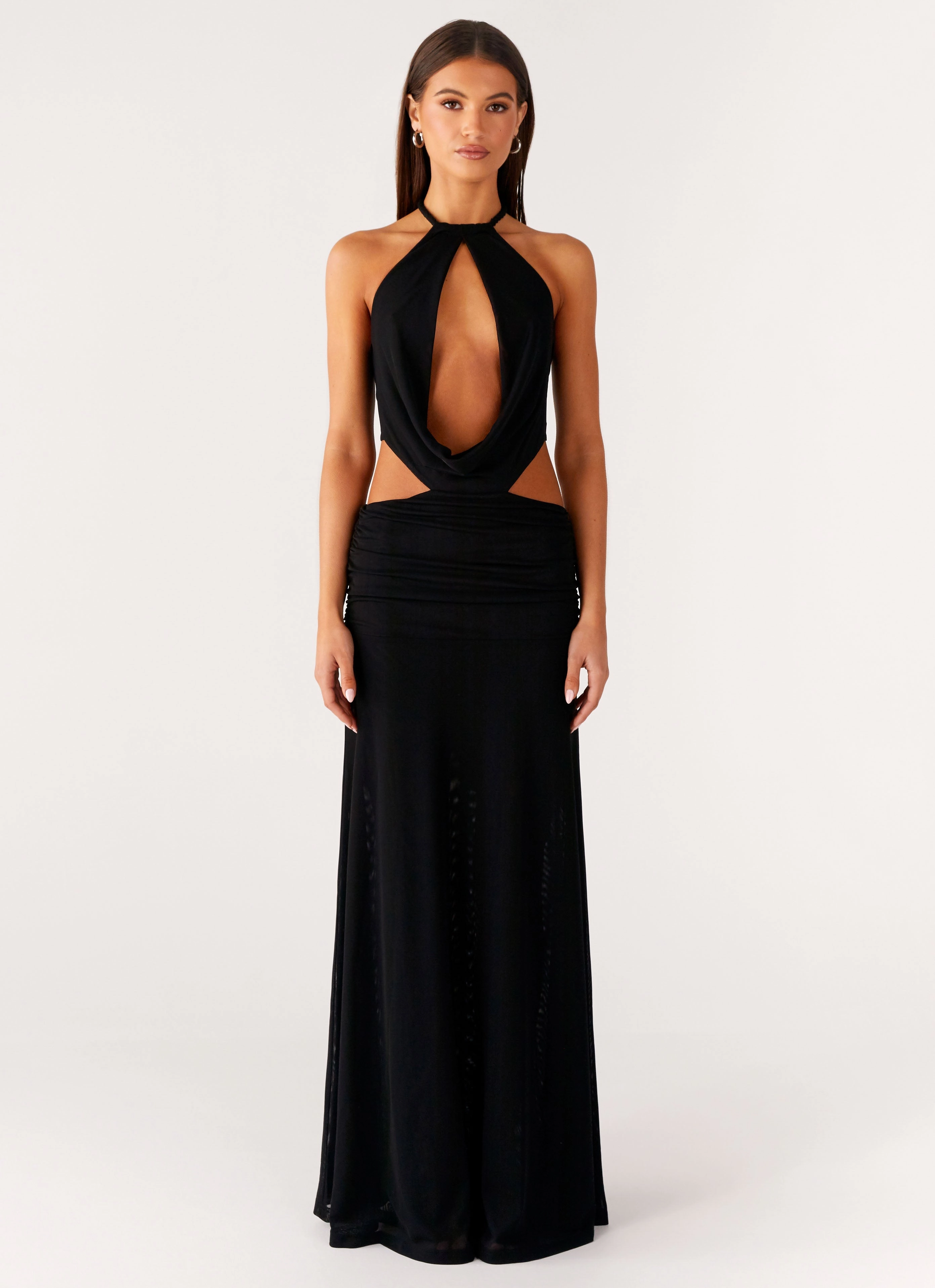 Only Love Maxi Dress - Black Padded Layer