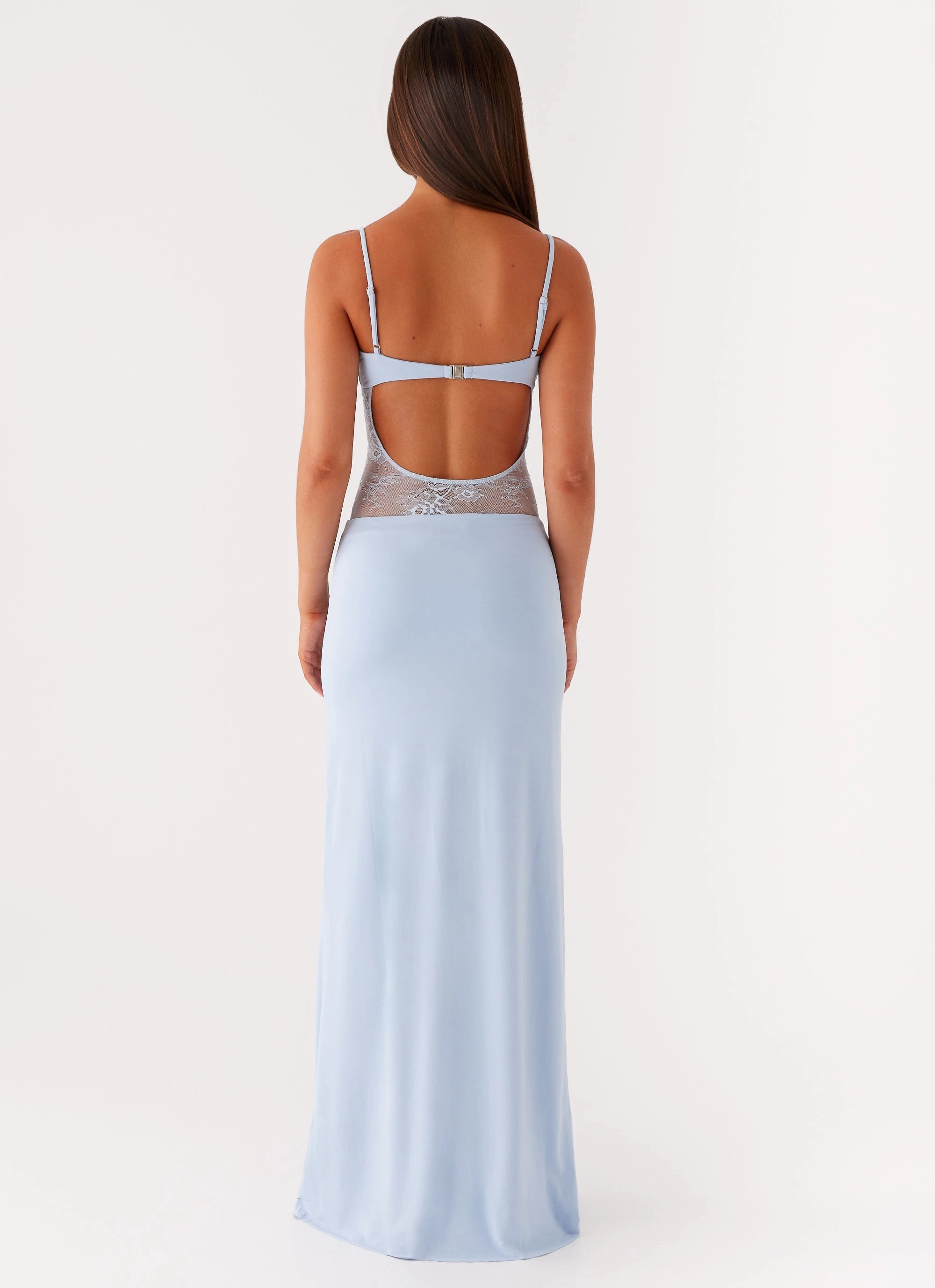 Envy Maxi Dress - Blue Feminine Layers Trendy Everyday
