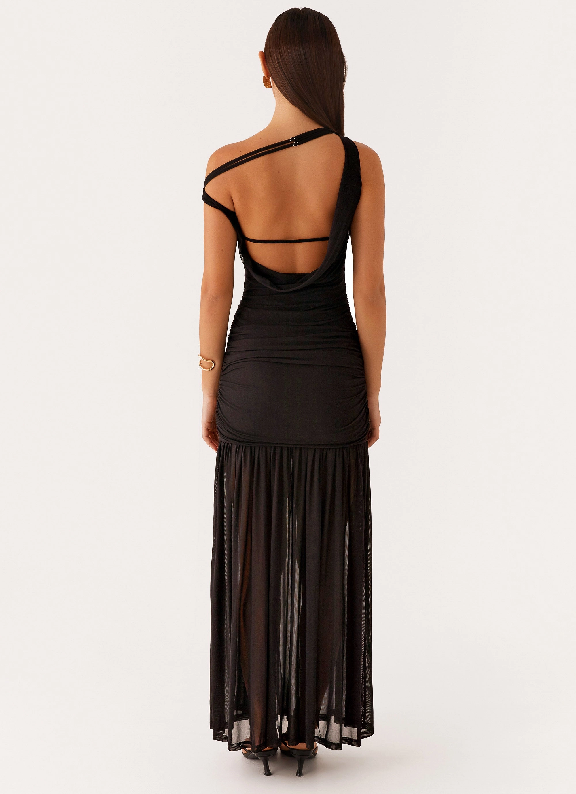 Pavilion Maxi Dress - Black Trendy Comfort