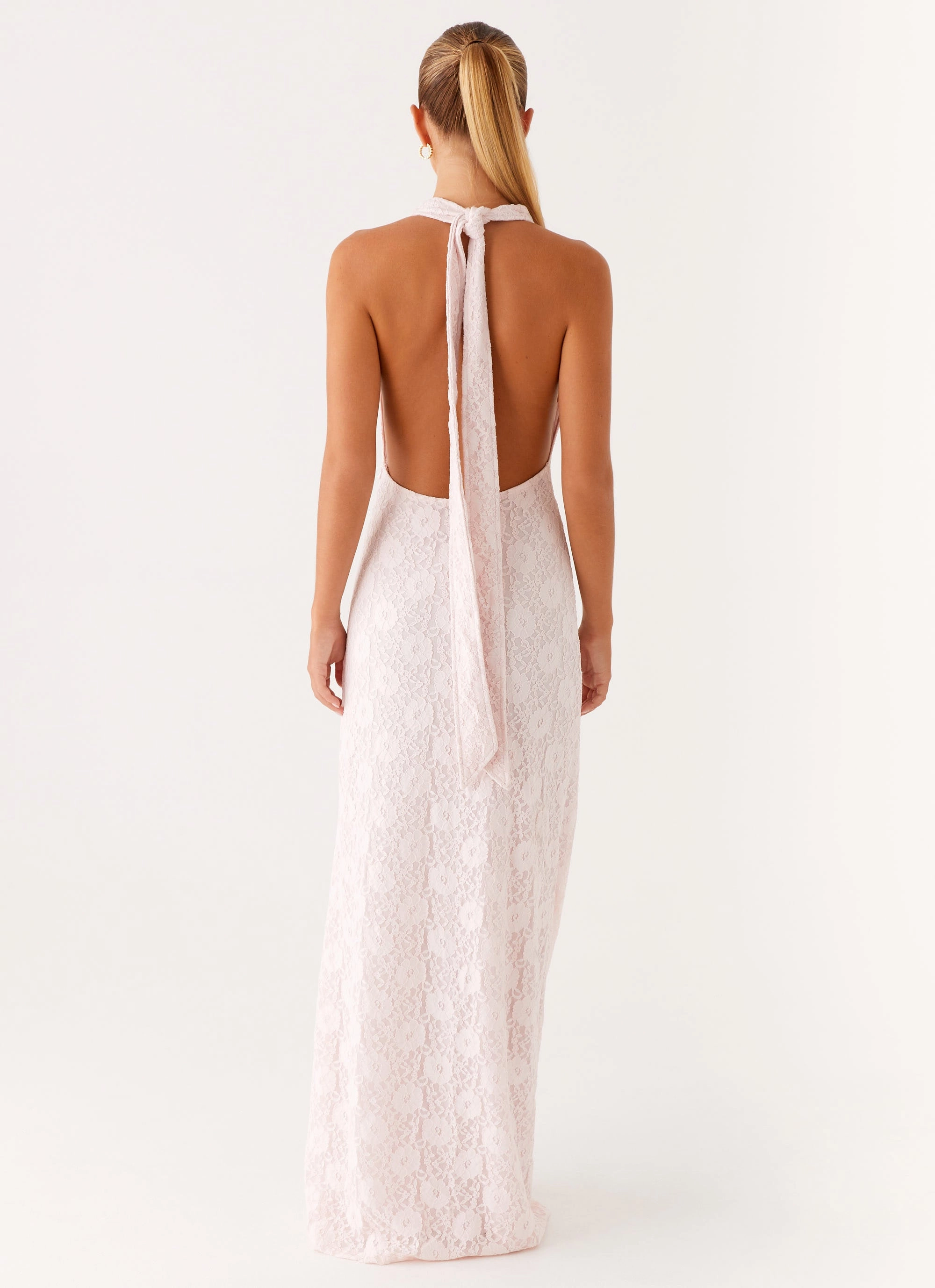 Classic Layer Light Volume Carly Maxi Dress - Pink