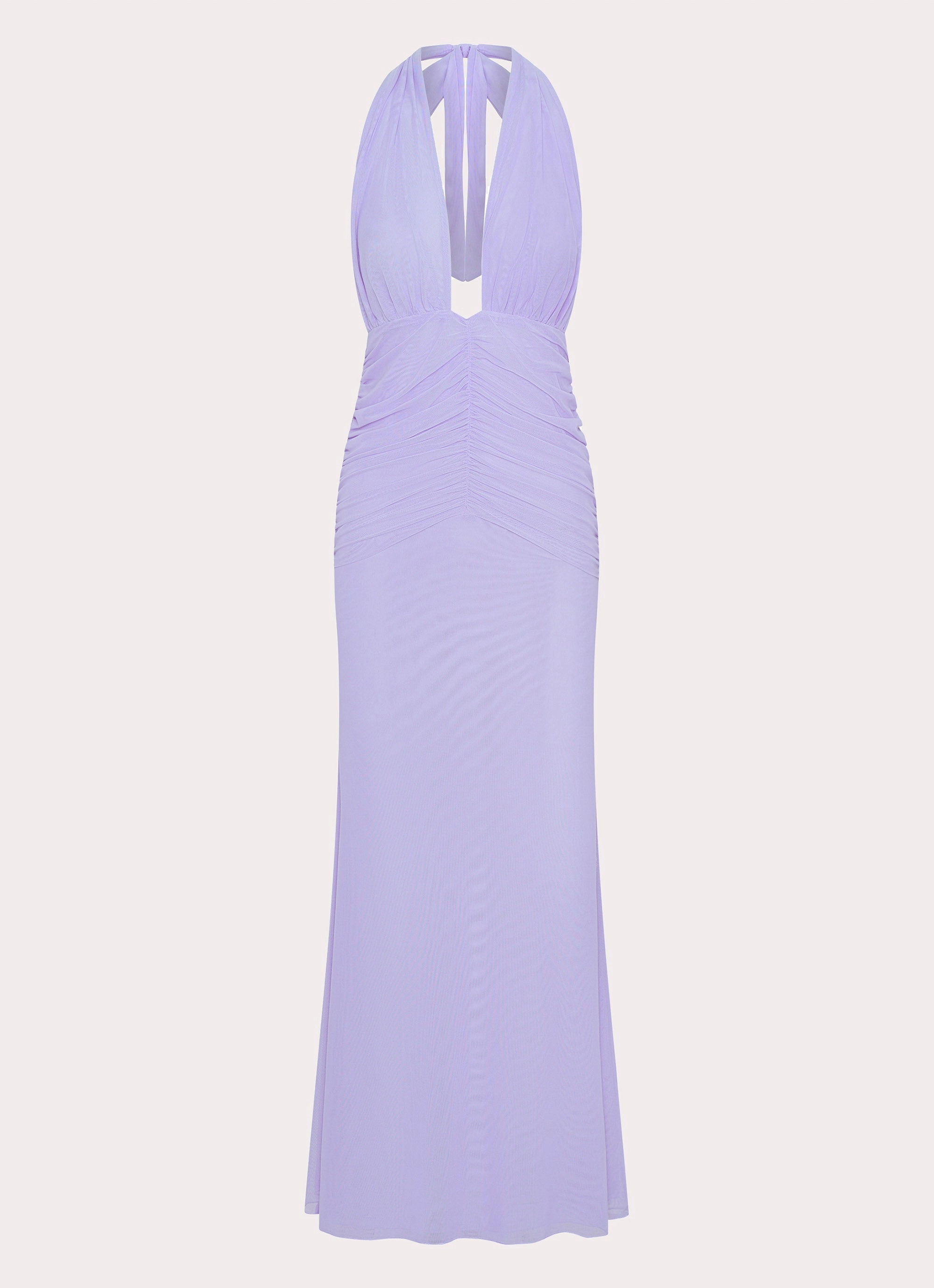 Places To Be Maxi Dress - Lilac Lightweight Wool Coat