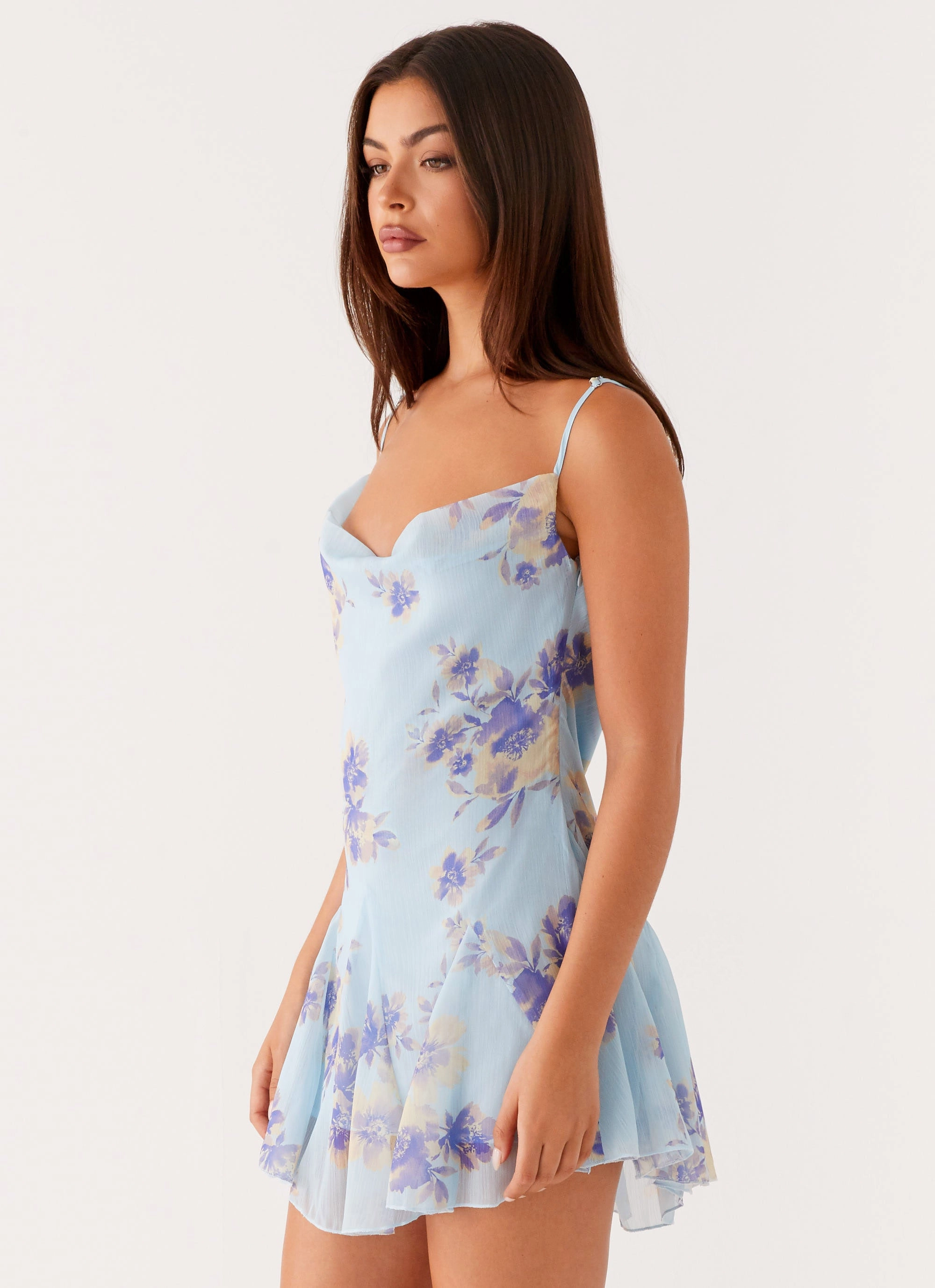 Simple Style Austen Mini Dress - Print