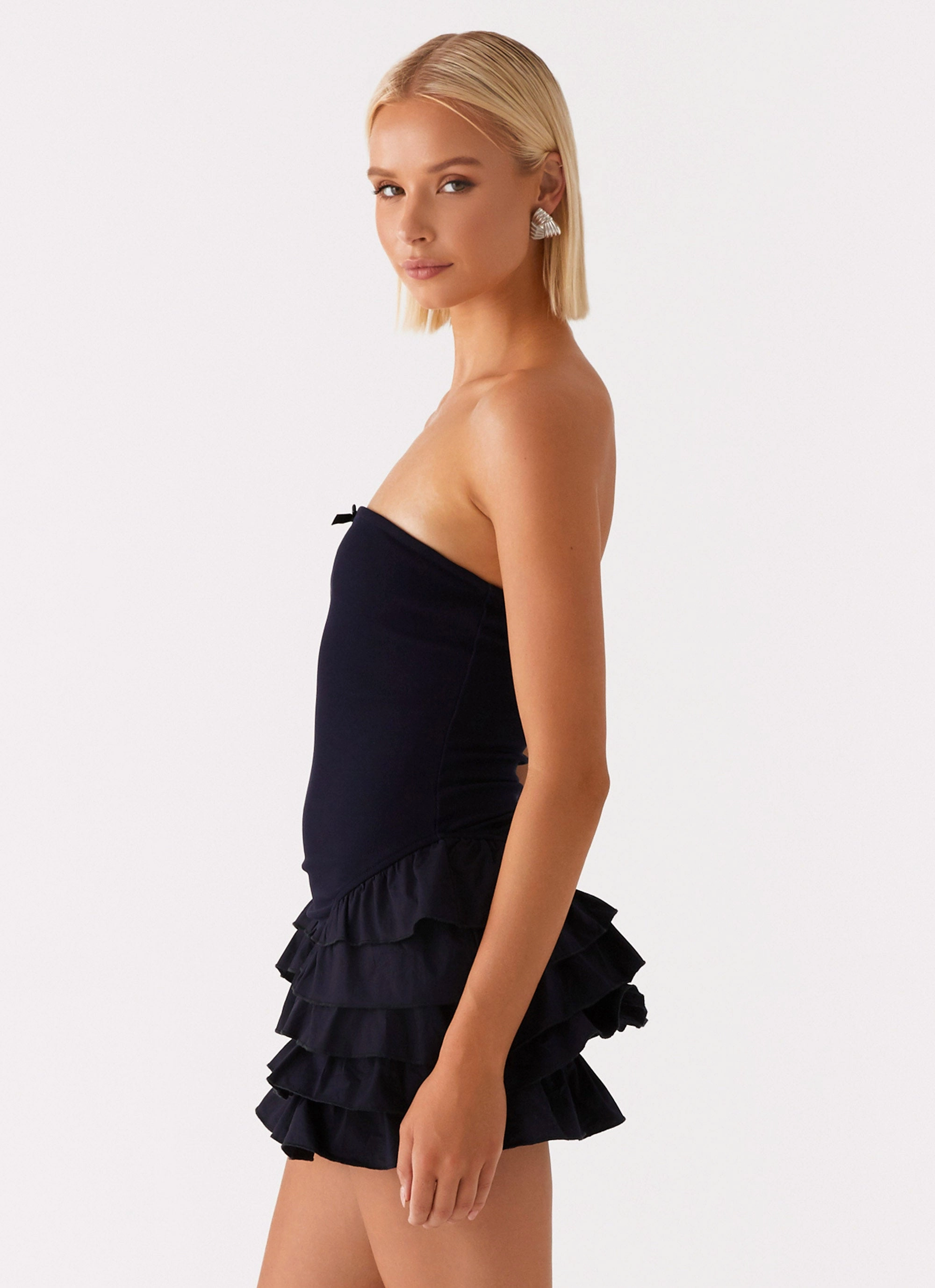 Timeless Style Tamay Mini Dress - Navy