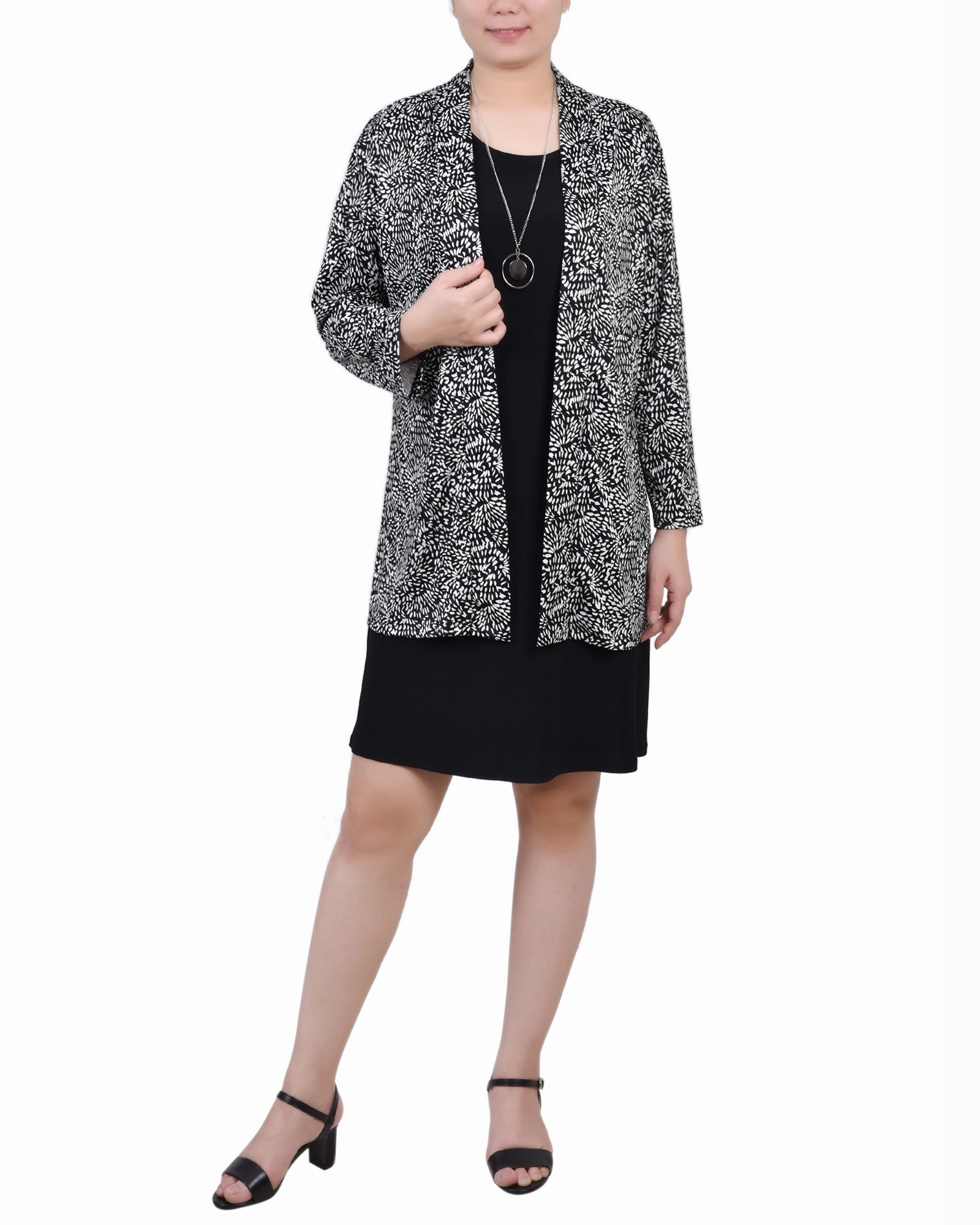 Cool Layers Petite Two Piece Dress Set