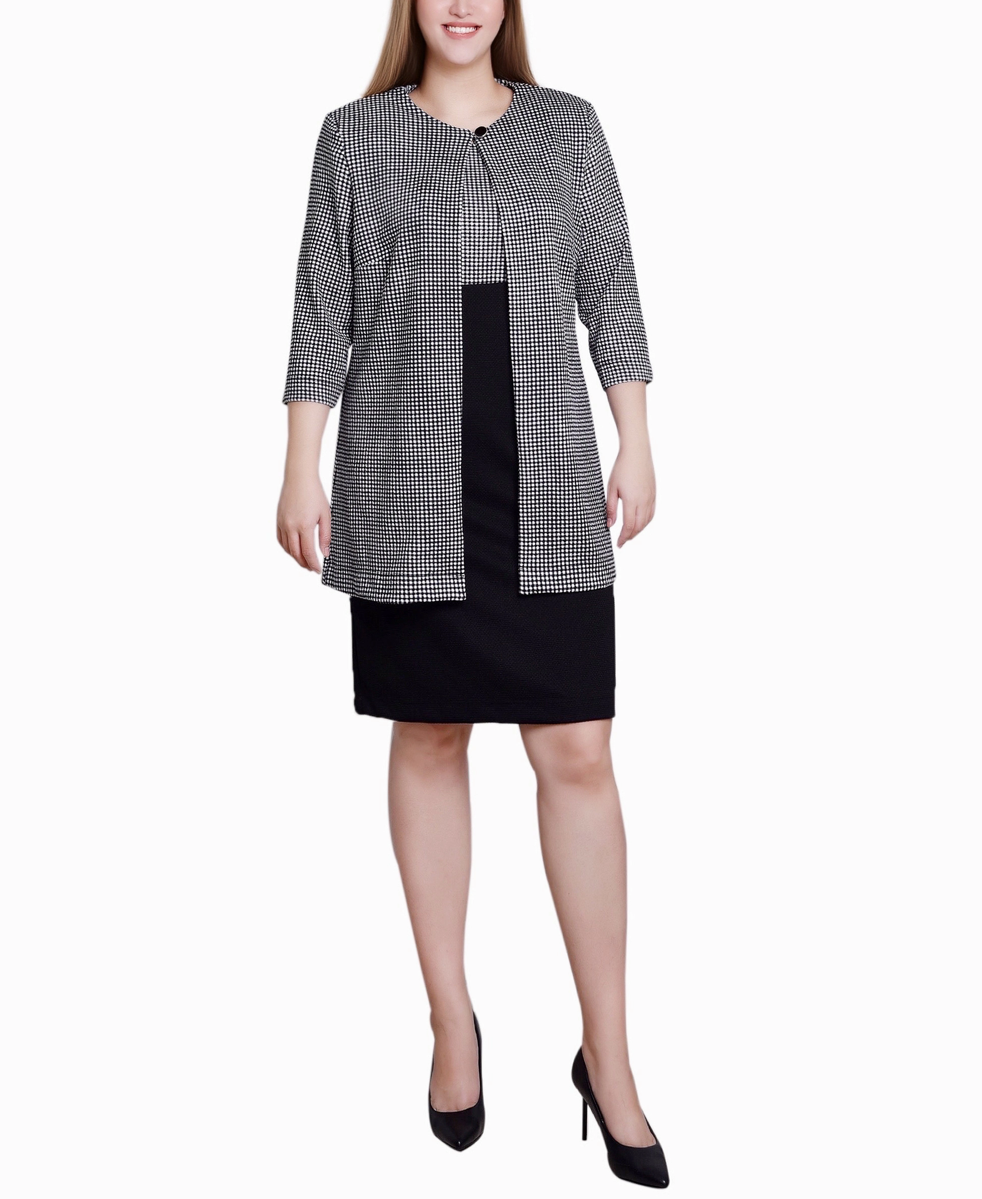 Petite Two Piece Dress Set Influencer-Approved