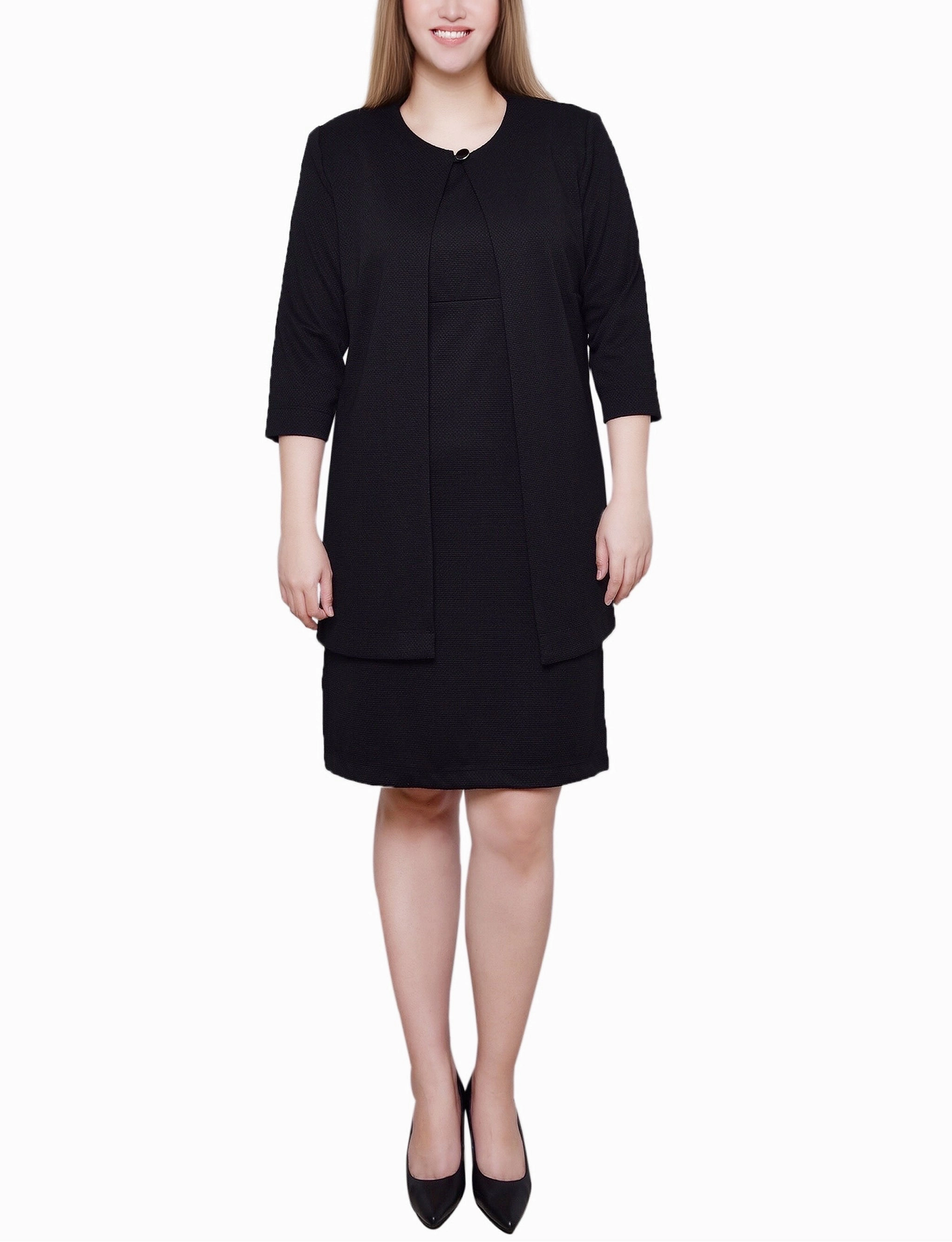 Easy and Effortless Petite Two Piece Dress Set