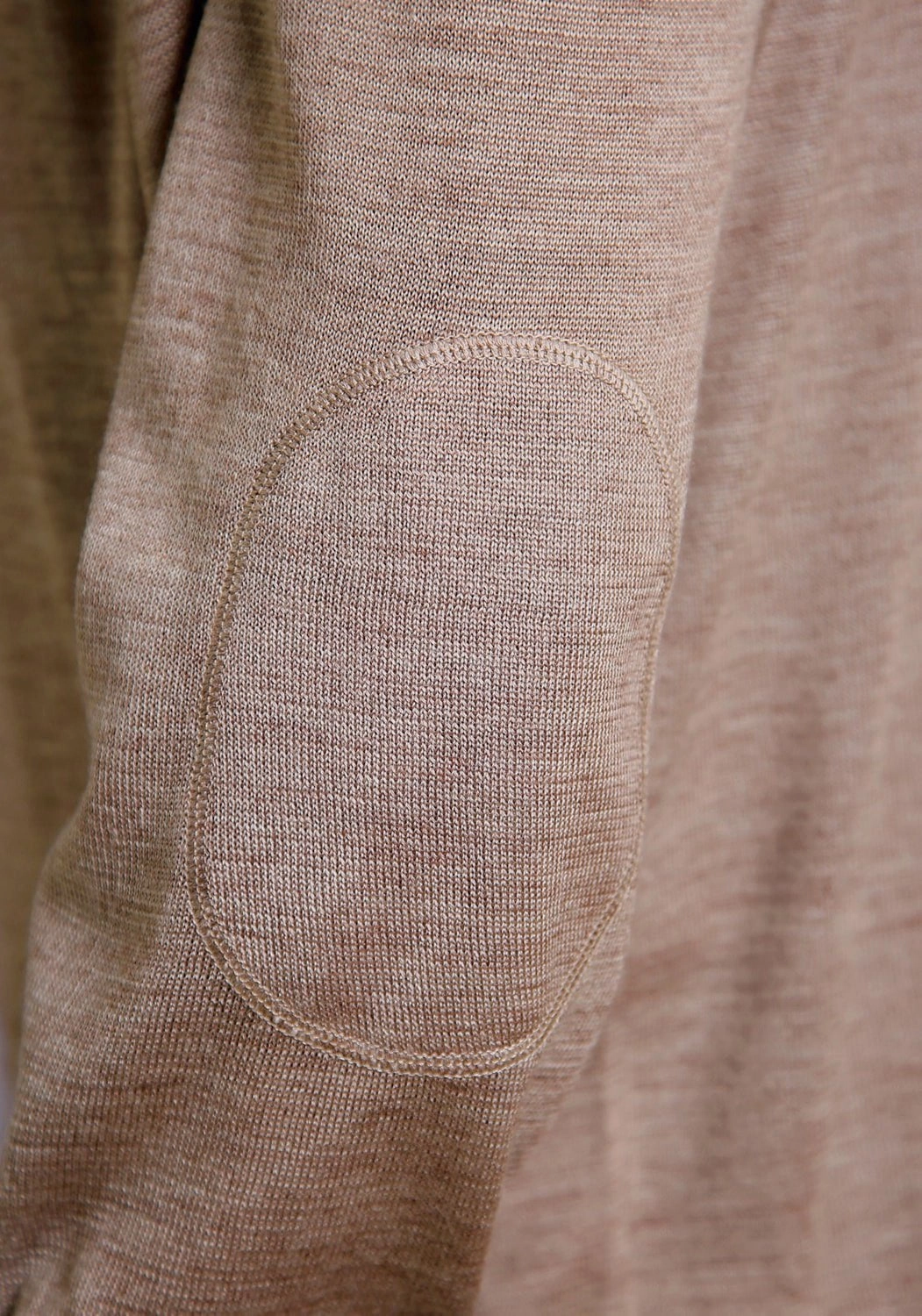 Stetson Mens Heathered Brown Wool Blend Zip Sweater Brunch Outfit Modern Appeal