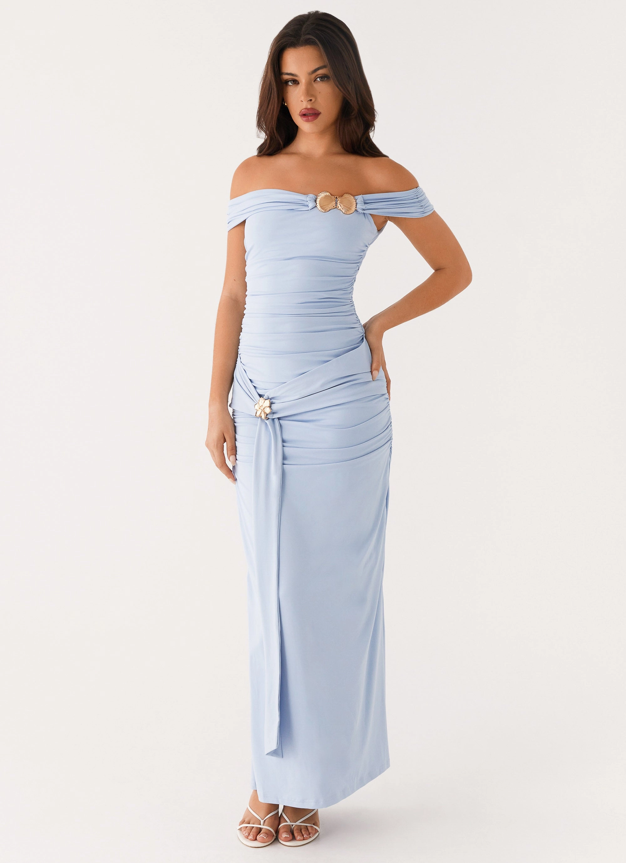 Eco Friendly Majorly Maxi Dress - Blue