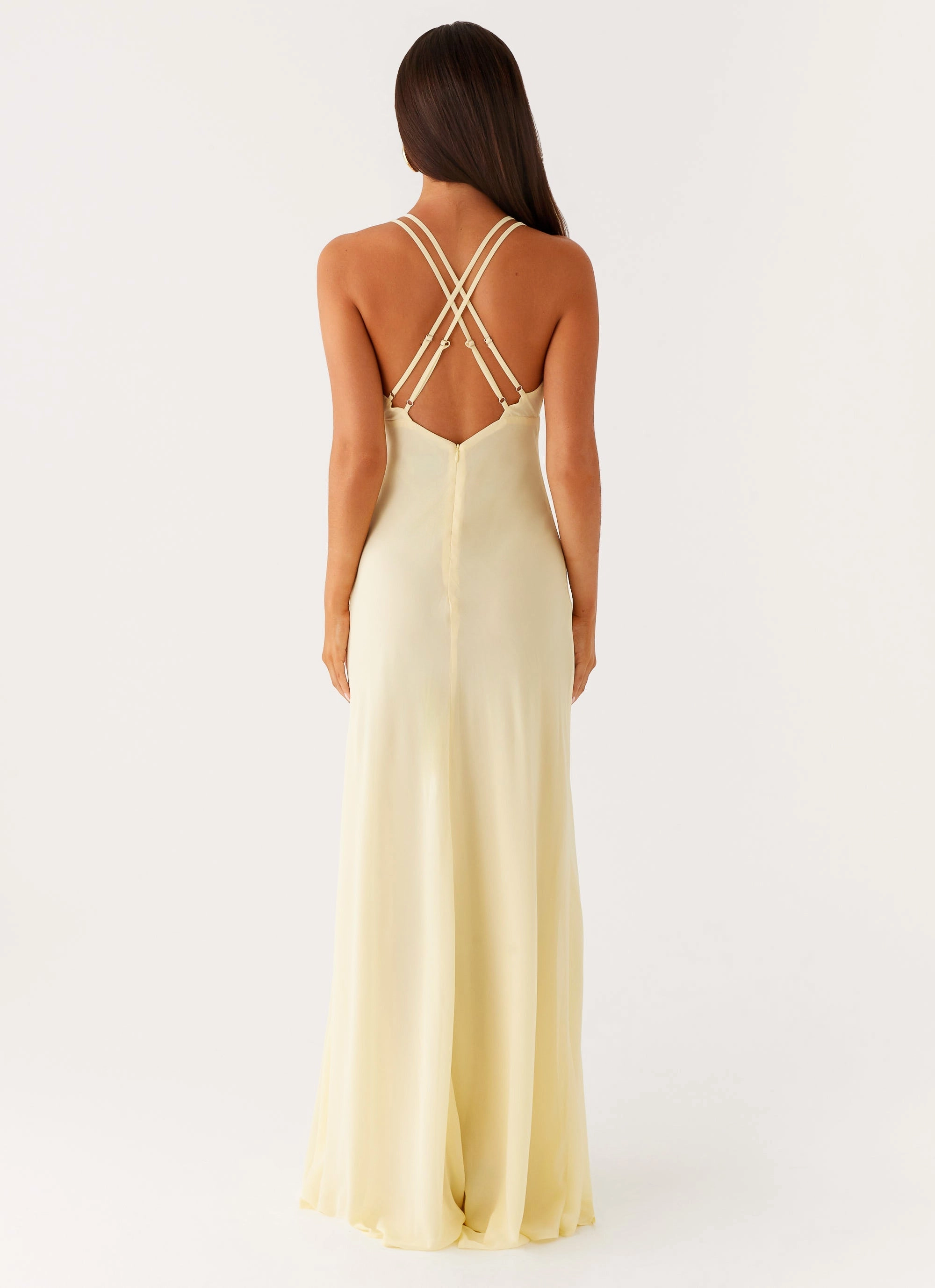 Kacia Maxi Dress - Lemon Urban Favorite Soft cotton dress