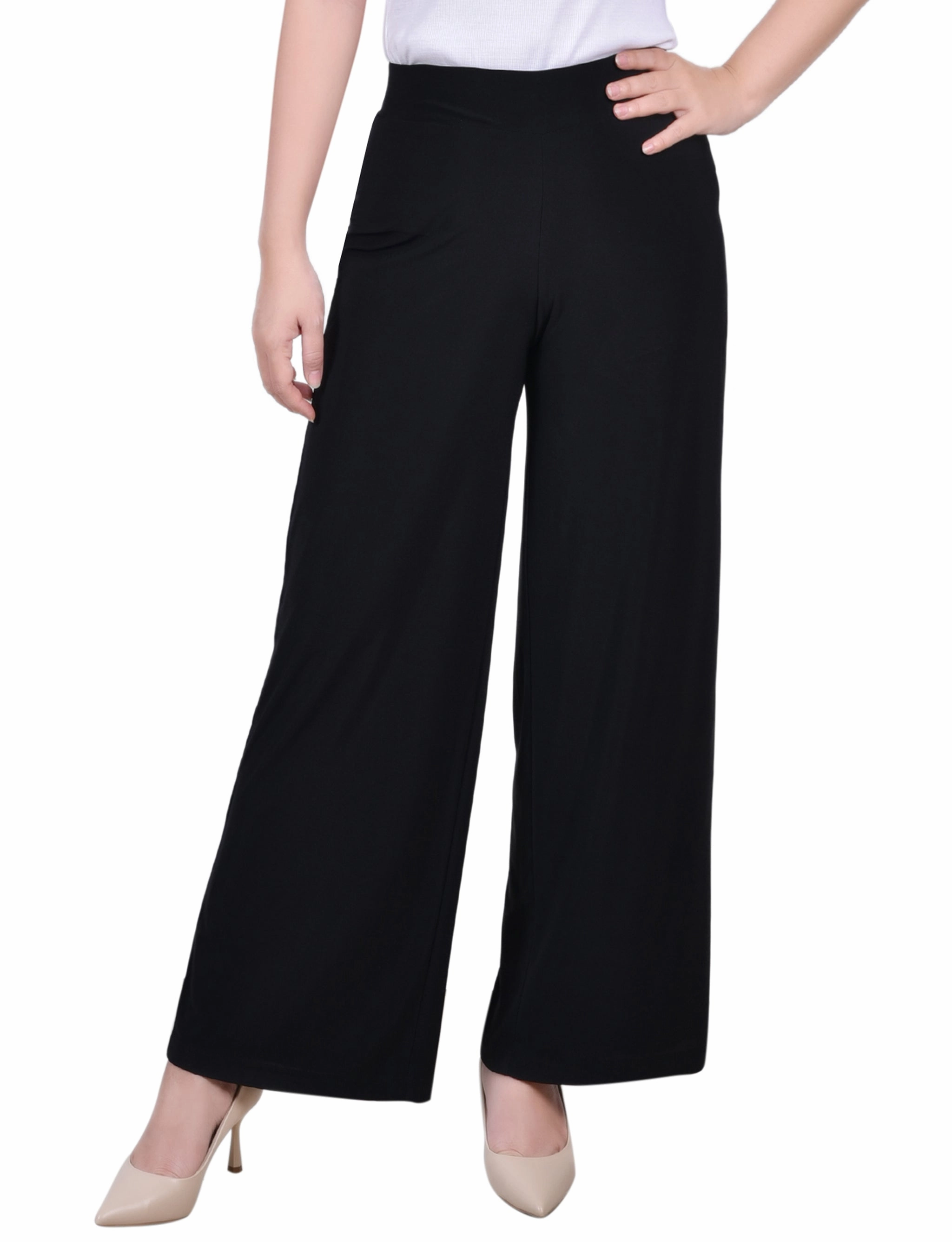 Fashionable Comfort Pull On Palazzo Pants