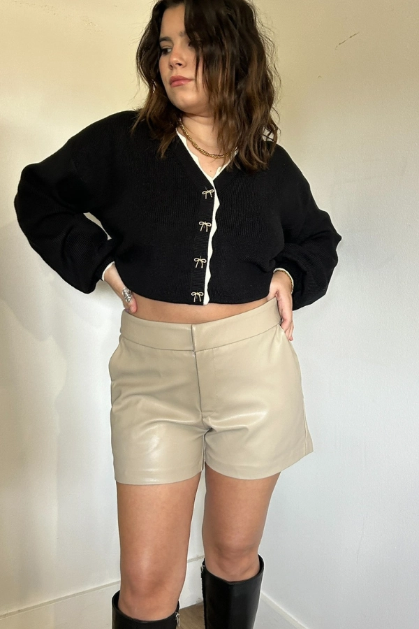 Perfect Fit Wear Leather Shorts