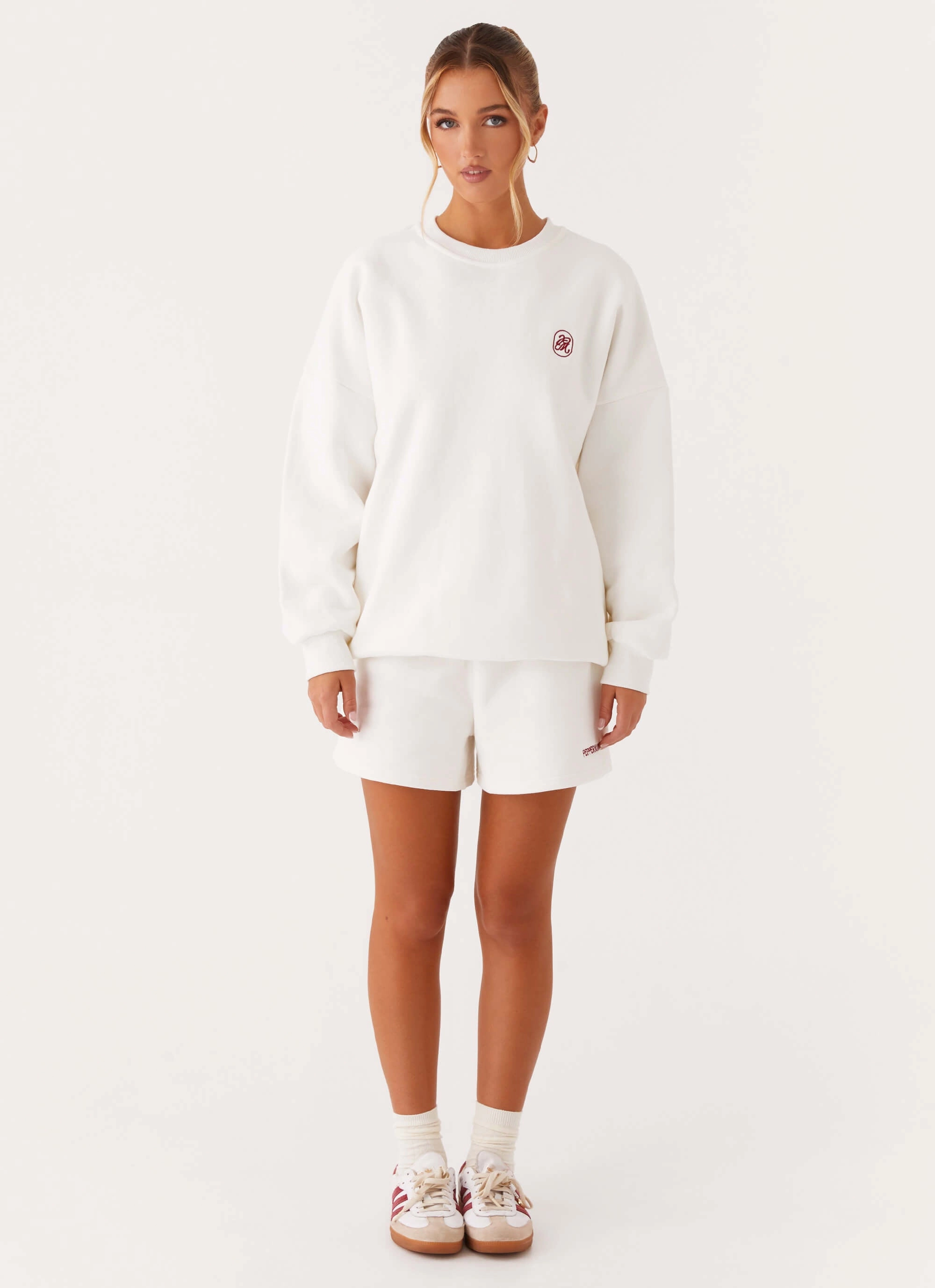 Signature Oversized Sweatshirt - Ivory Autumn Layer hypoallergenic material