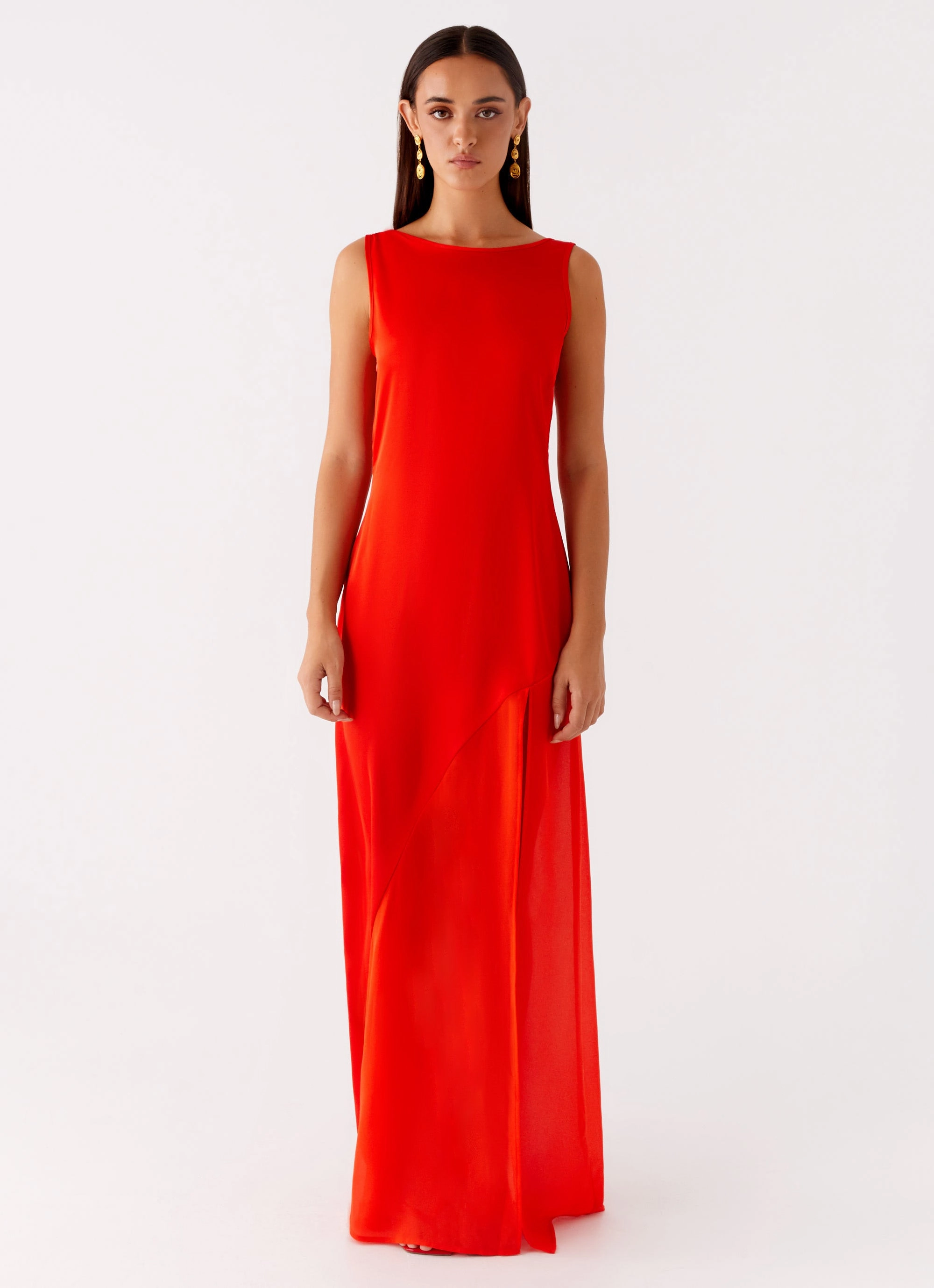 Ramiro Maxi Dress - Red Easy Style