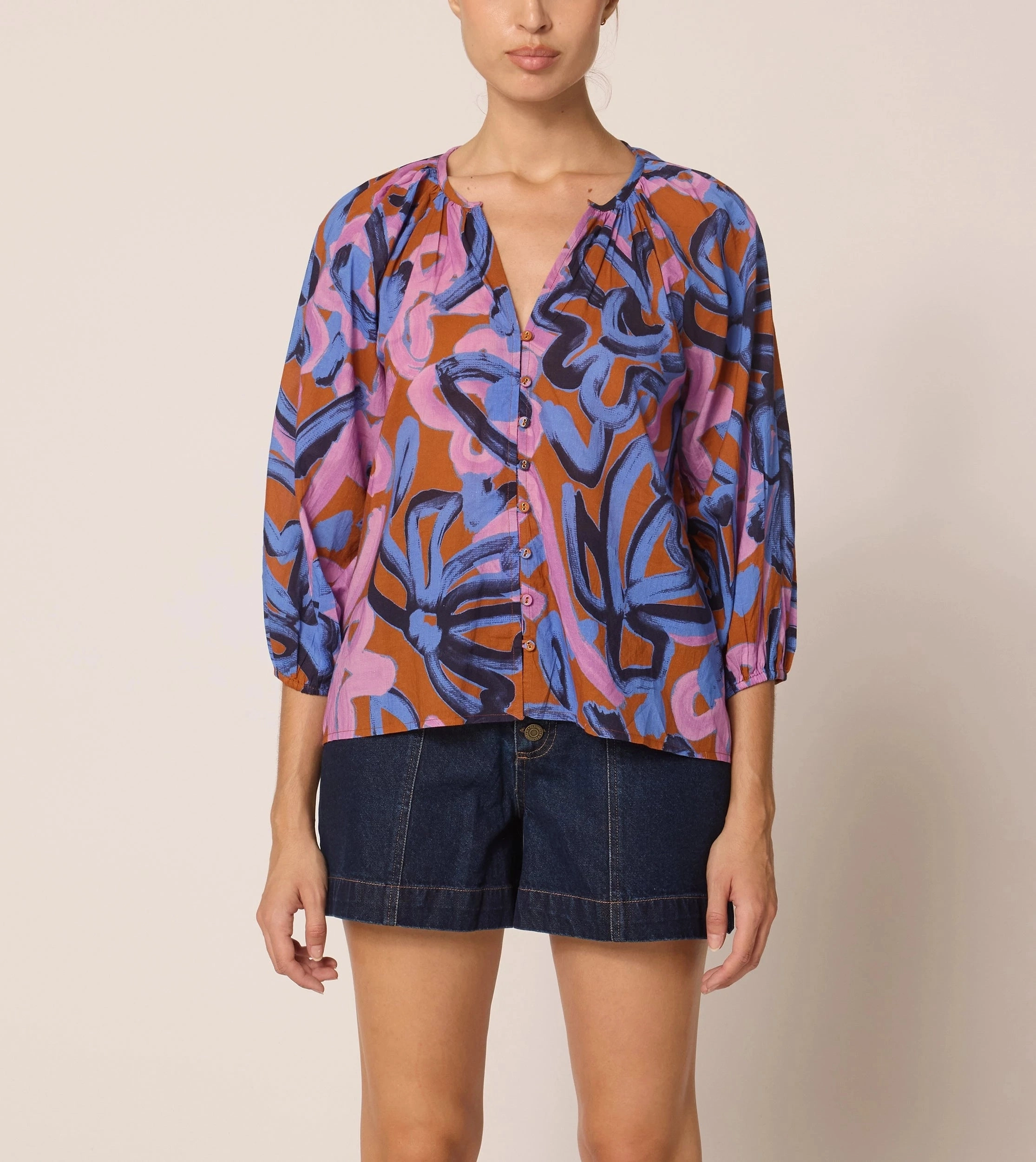 Timeless Cut AntiStaticTreatment Ramona Blouse | Fresco