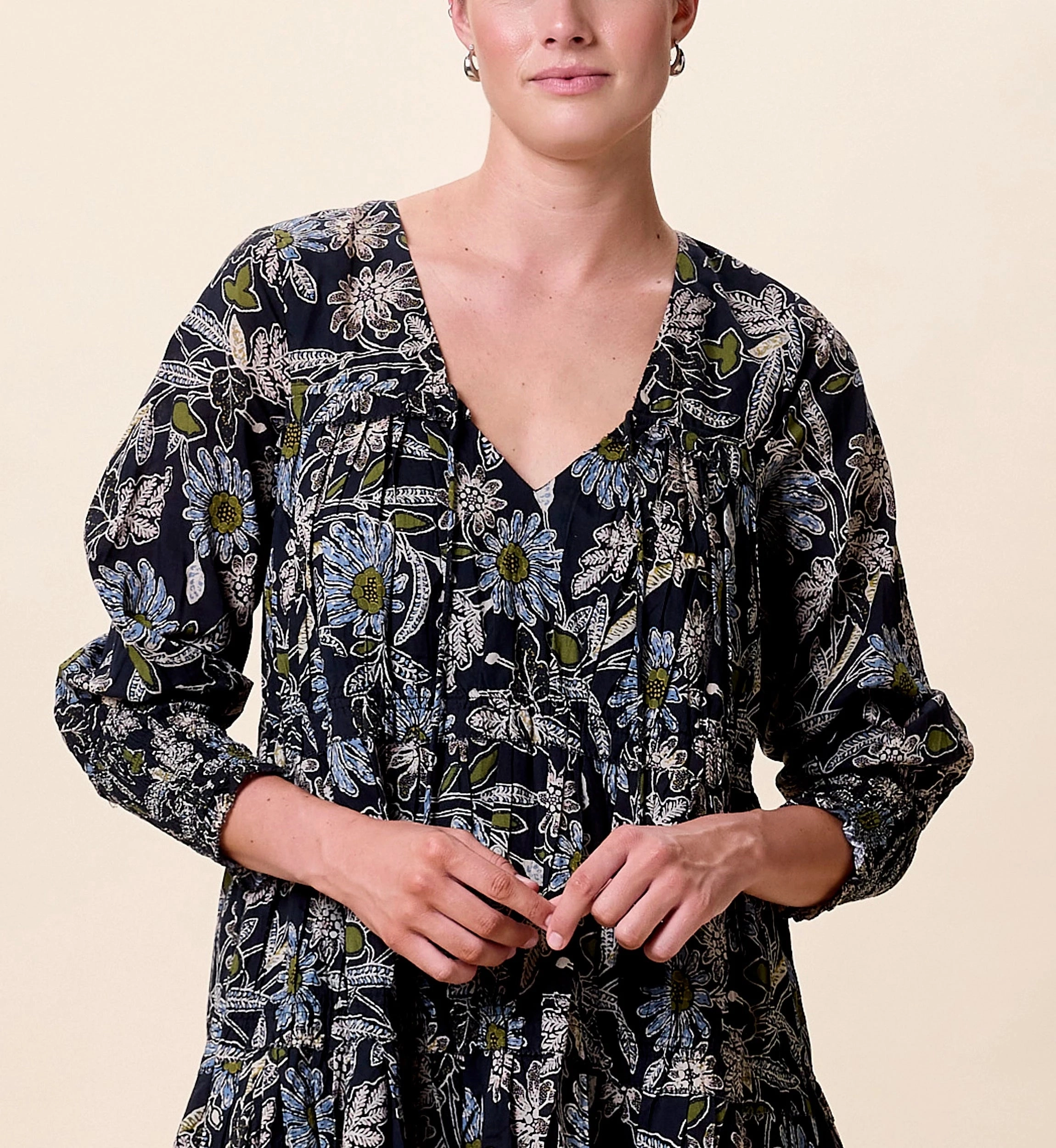 Layer Safe Raquel Mini Dress | Dark Magnolia