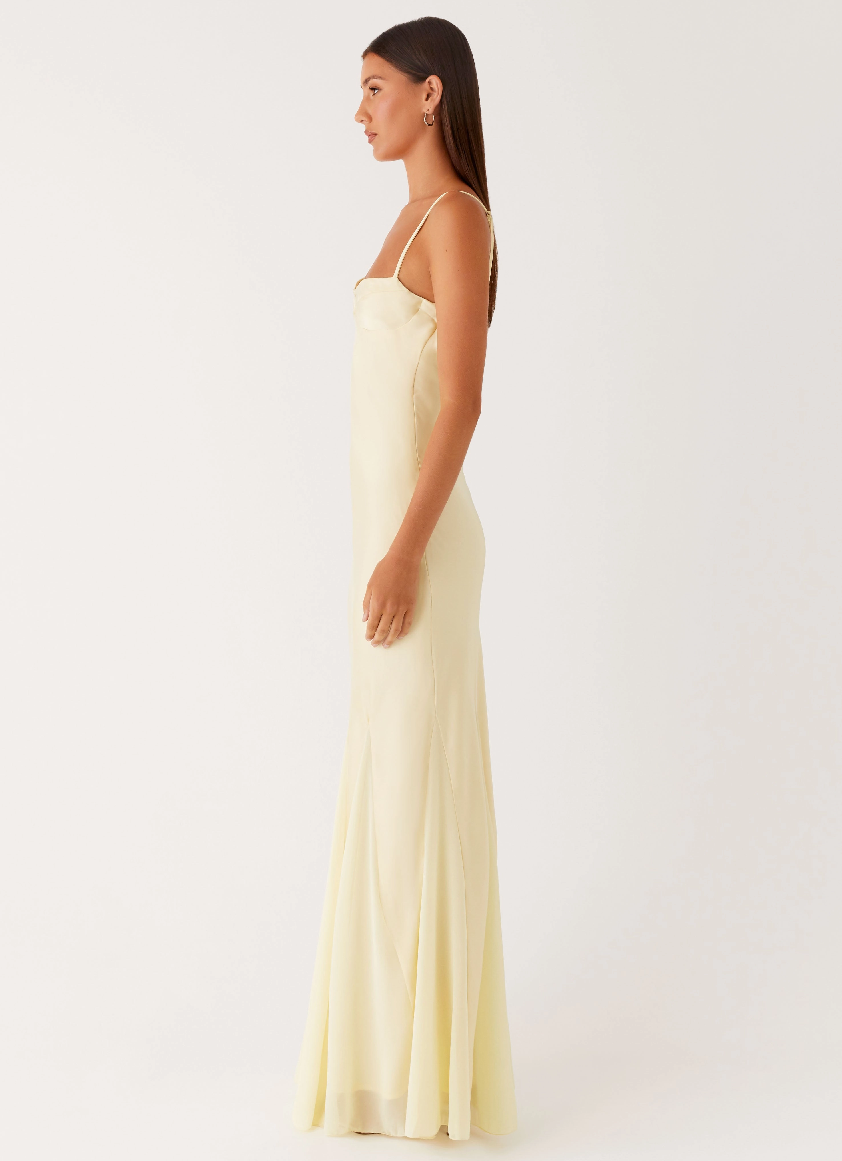 Ravello Maxi Dress - Sunny Yellow Autumn Outerwear Wardrobe Essential