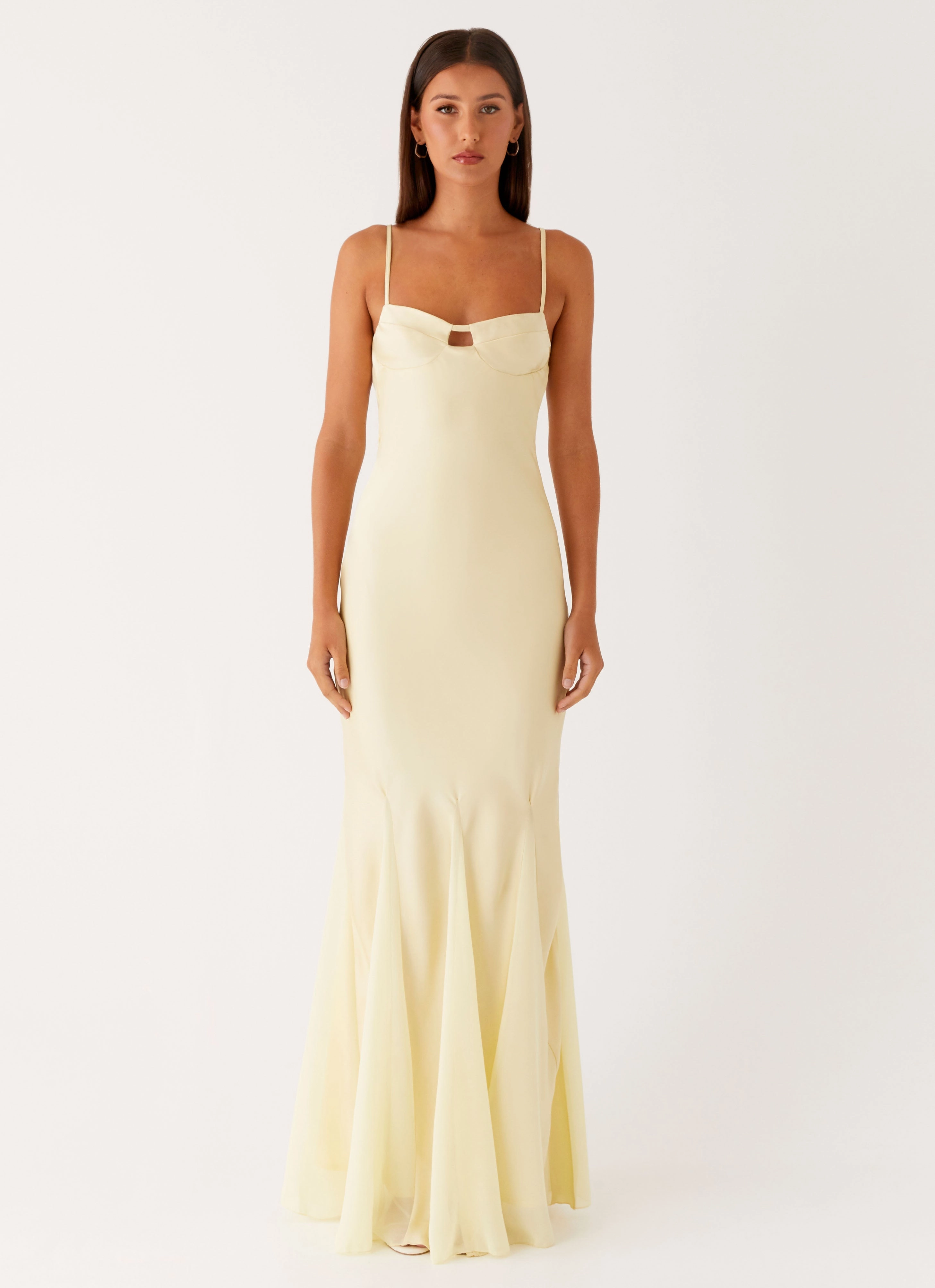 Autumn Jacket Ravello Maxi Dress - Sunny Yellow