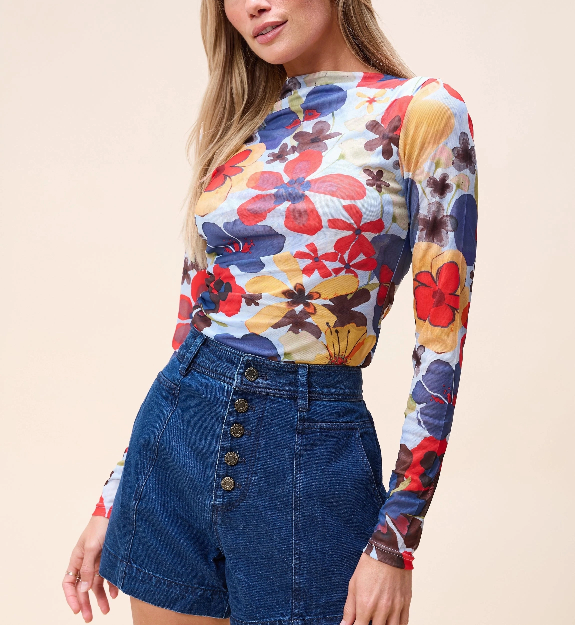 Low Profile Zipper Remy Top | Foraged Violets Heather