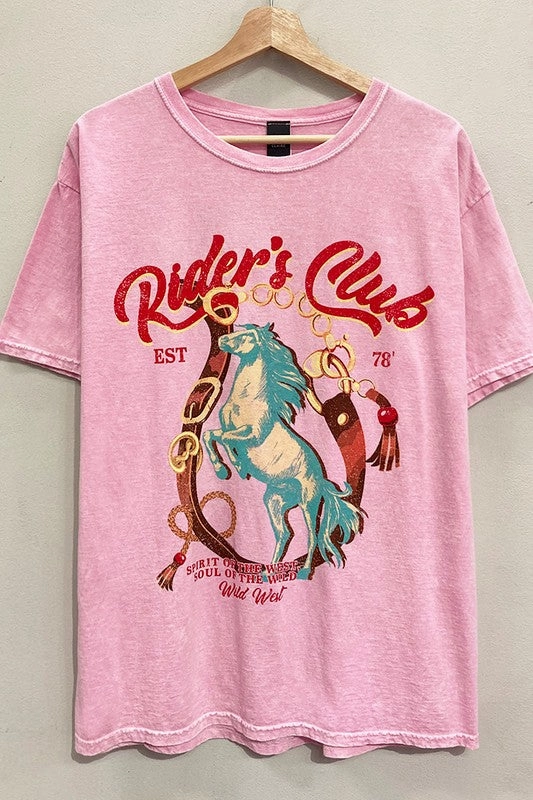 Rider's Club Tee S-XL ZipClosure