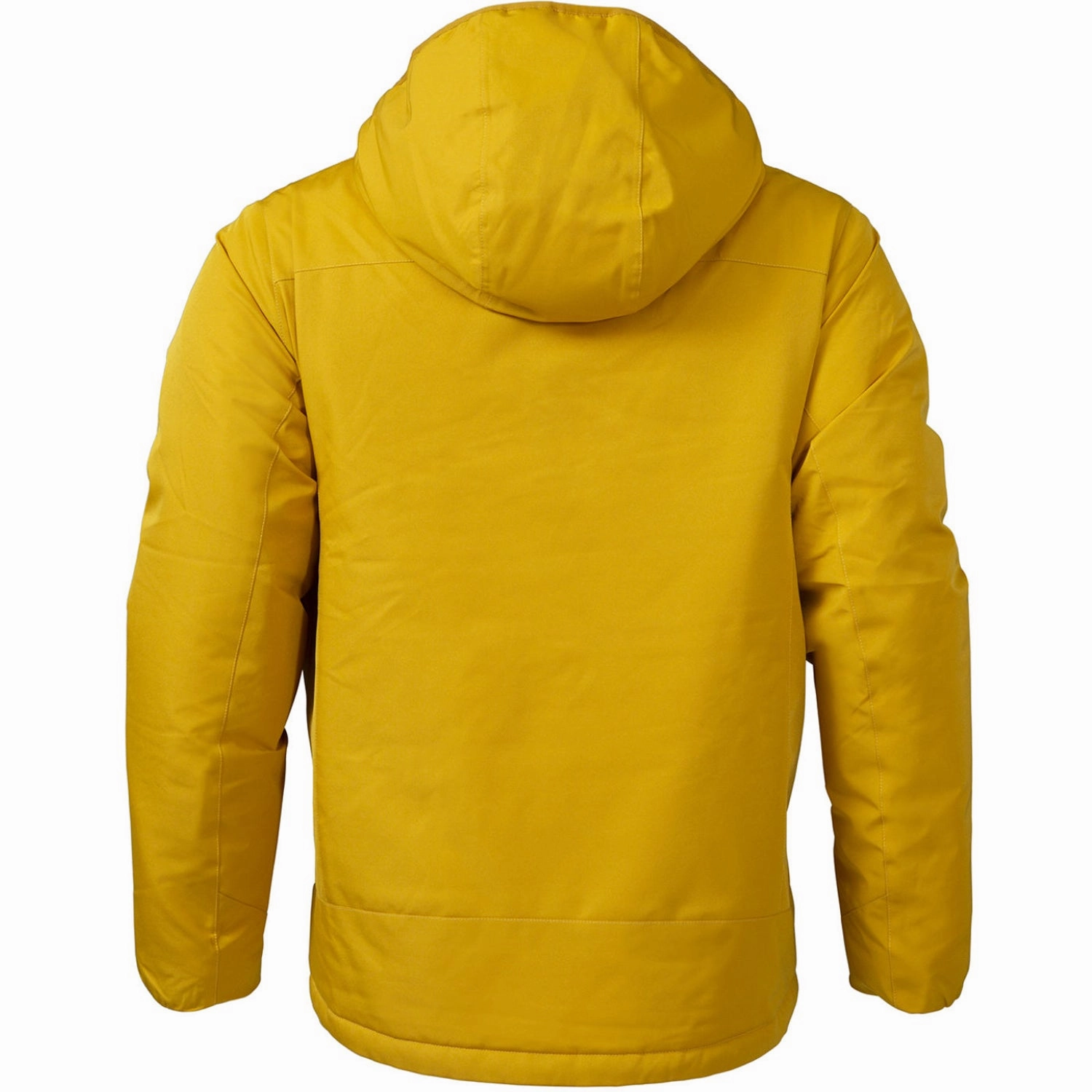 Rocky Mens Hooded Harvest Gold Polyester Softshell Jacket Noise Free Zipper