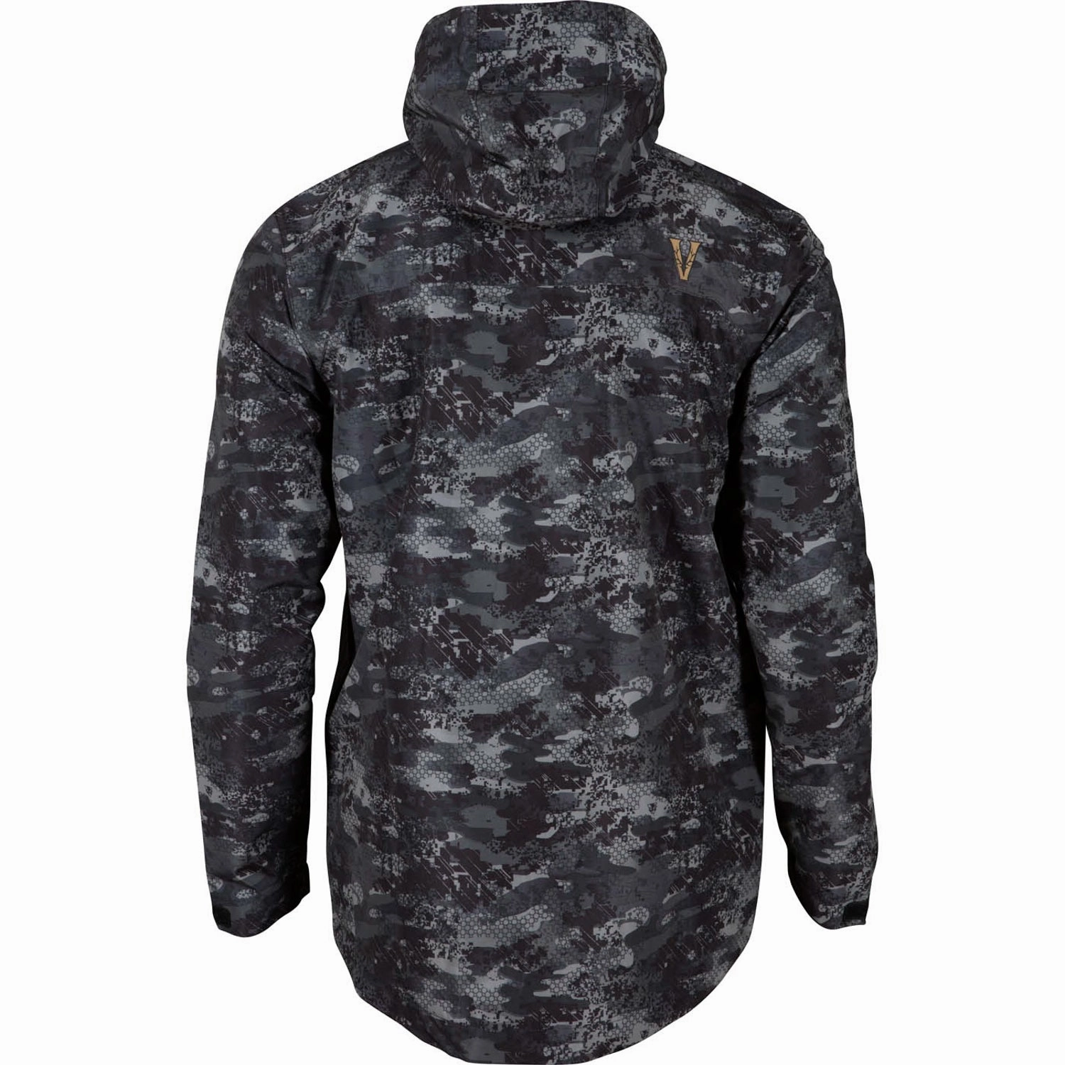 Rocky Mens ProHunter Rain Hood Black Venator Nylon Softshell Jacket Bonded Collars