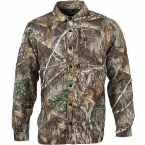 Rocky Mens Rugged Jacket Realtree Edge Polyester L/S Shirt Pullover Design