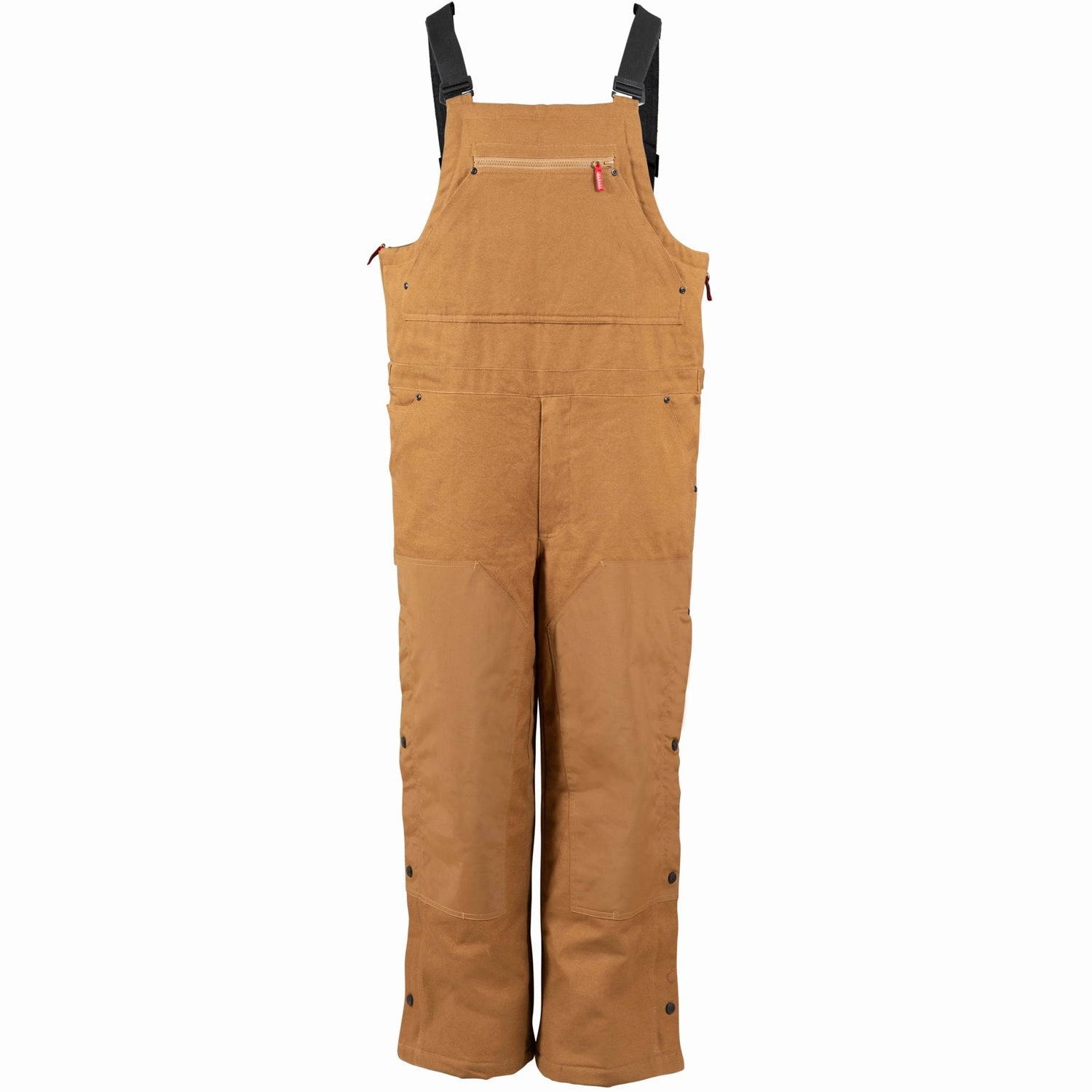 Casual Fit Silhouette Magnetic Closure Options Rocky Mens Worksmart Insulated 90G Tan Cotton Bib Overall