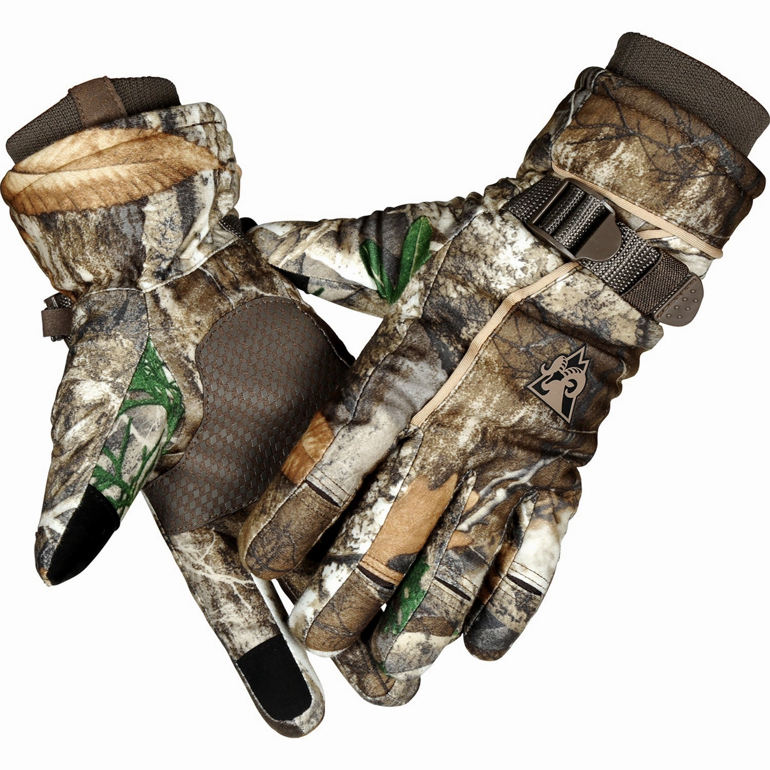 Rocky Womens Waterproof 60G Insulated Realtree Edge Synthetic Gloves Crewneck Style Cozy Mood