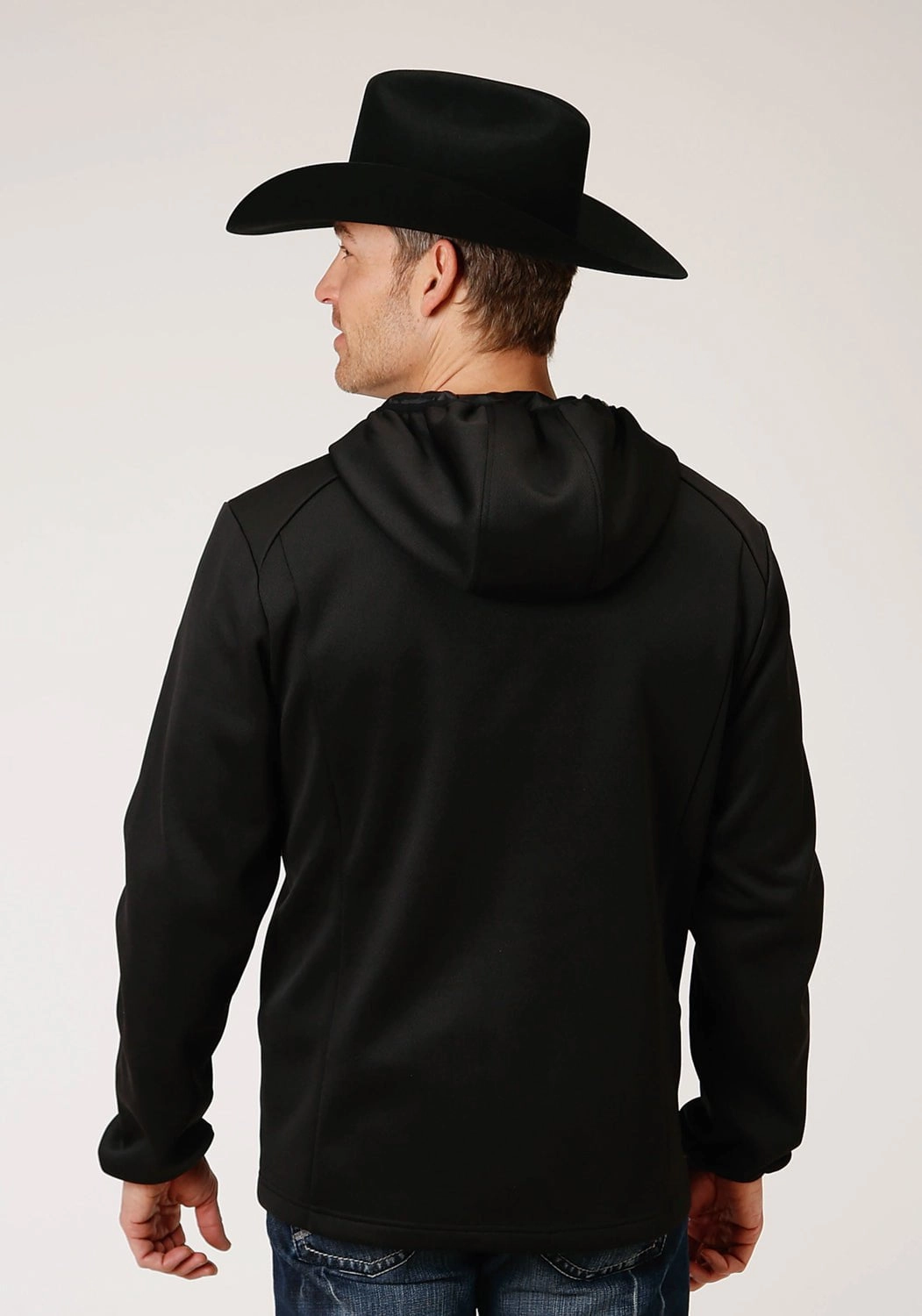 Flexible Comfort Roper Mens Camo/Black Nylon Down Crushable Jacket